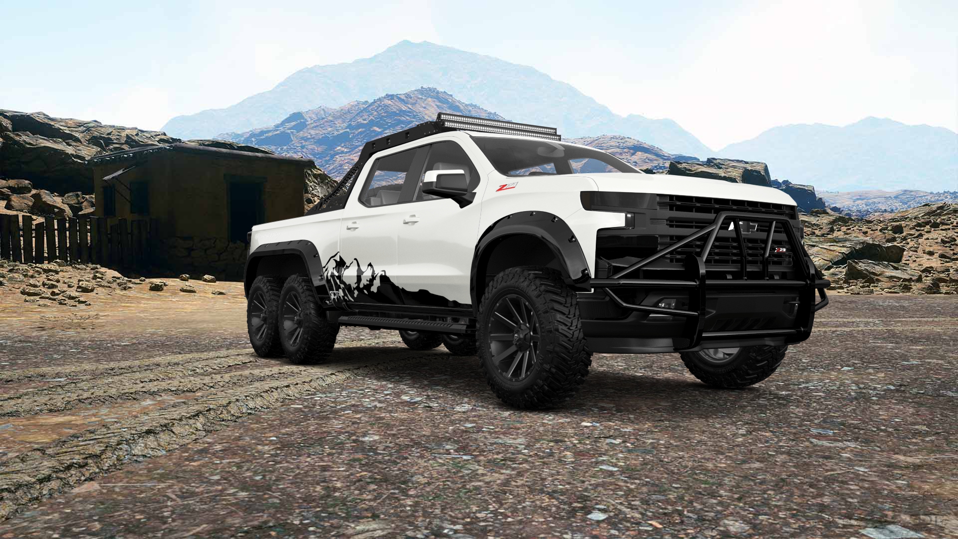 Chevrolet Silverado Hennessey Goliath 6X6 Truck 2020 tuning