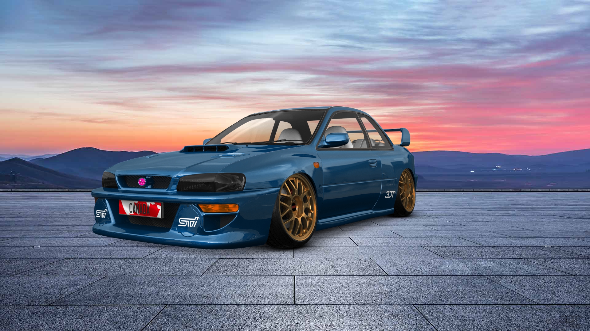 Subaru Impreza WRX STI 22B 2 Door Coupe 2000