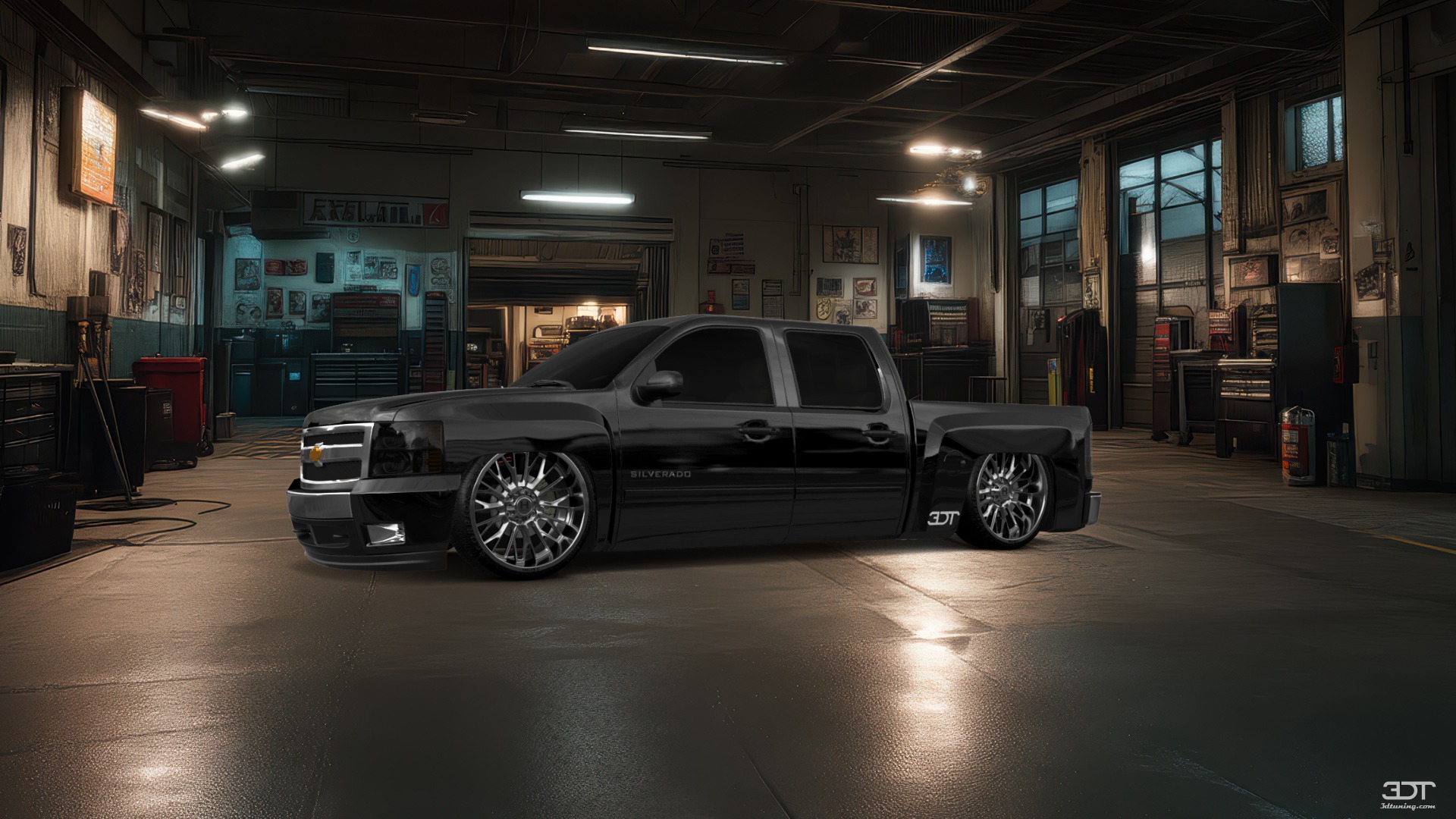 Chevrolet Silverado 1500 Crew Cab 4 Door pickup truck 2007 tuning