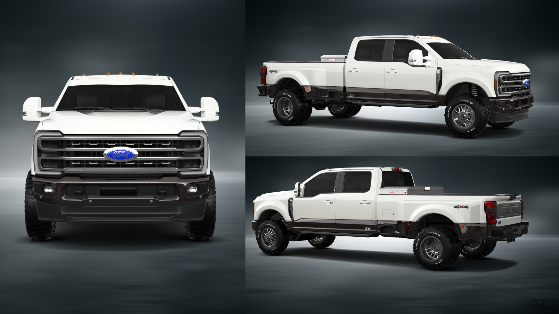 Ford F-350 DRW Crew Cab 4 Door pickup truck 2023 tuning