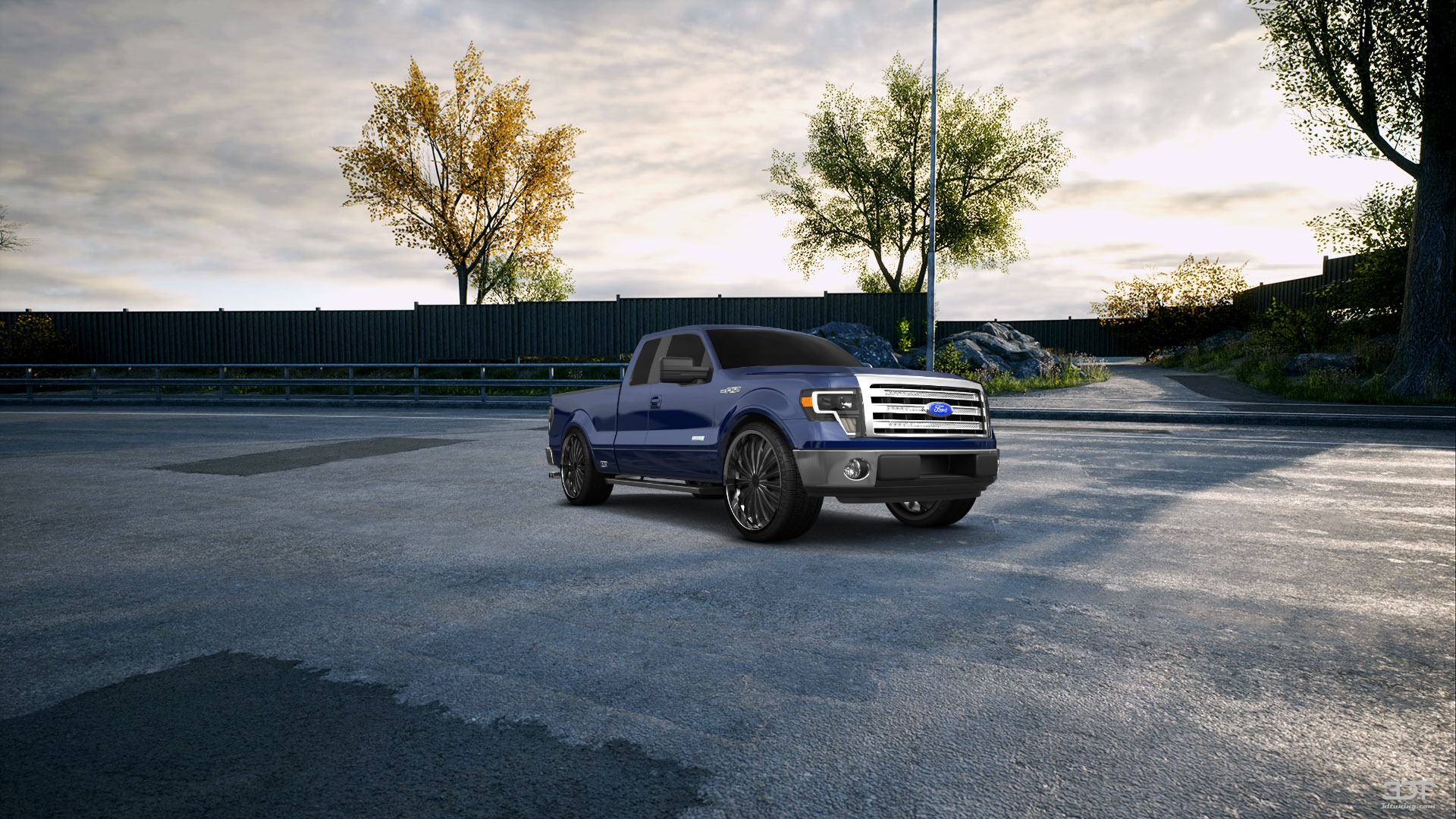Ford F-150 SuperCab 4 Door pickup truck 2009 tuning