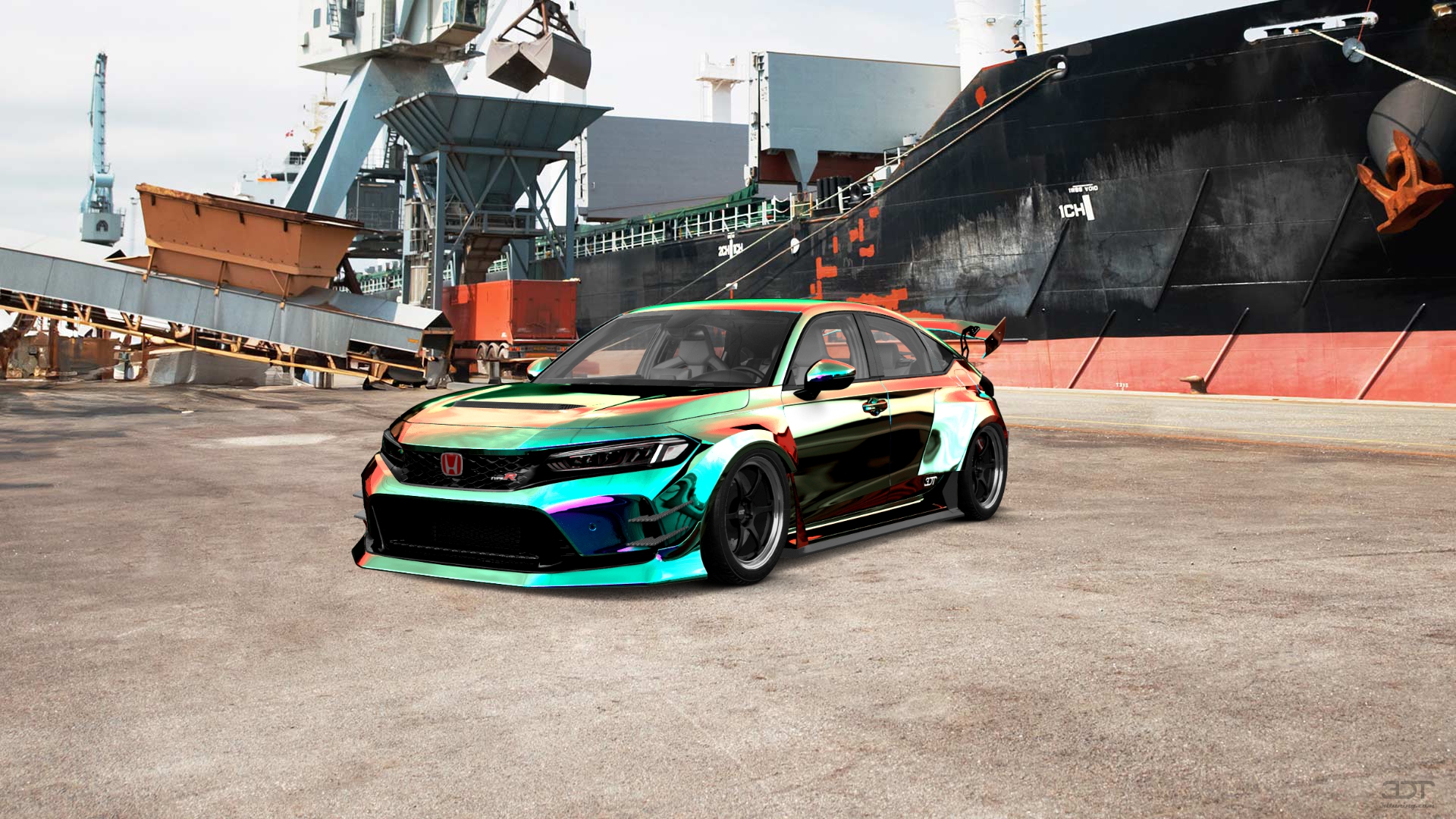 Honda Civic Type R 5 Door Liftback 2022 tuning