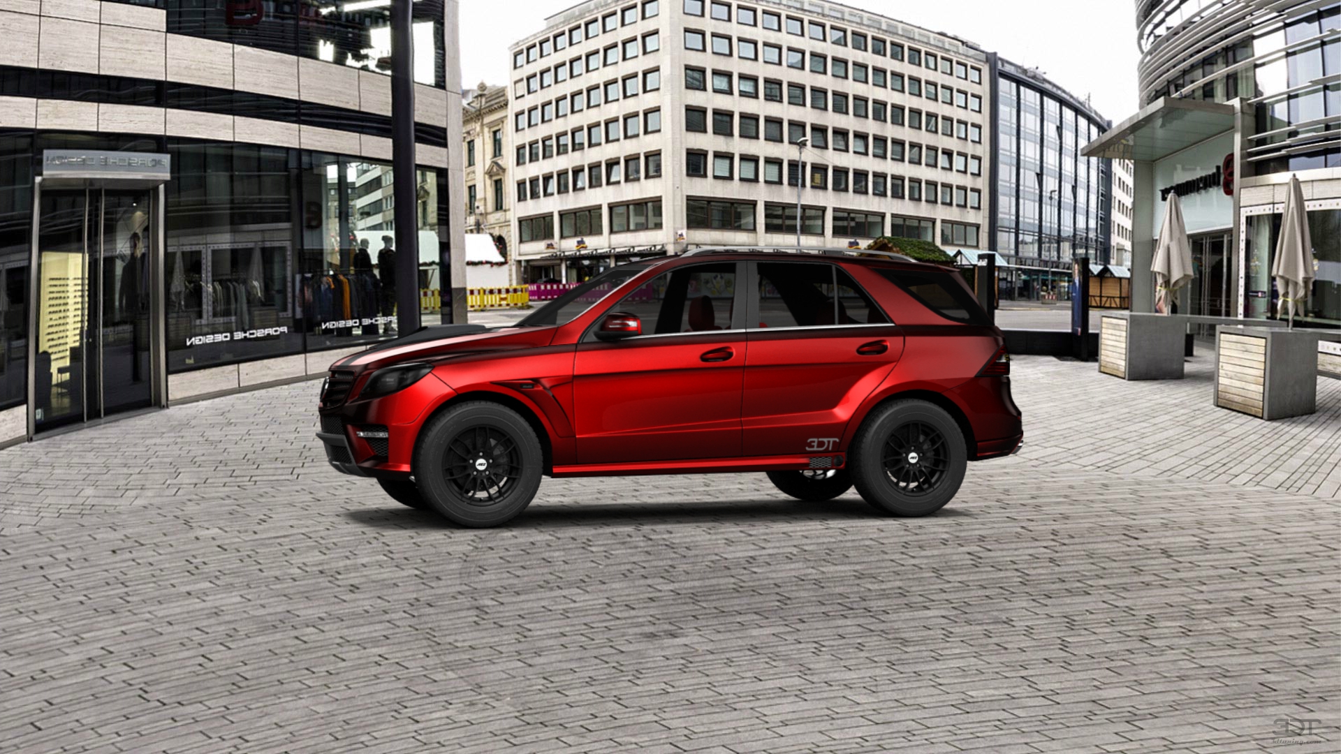 Mercedes ML class SUV 2011 tuning