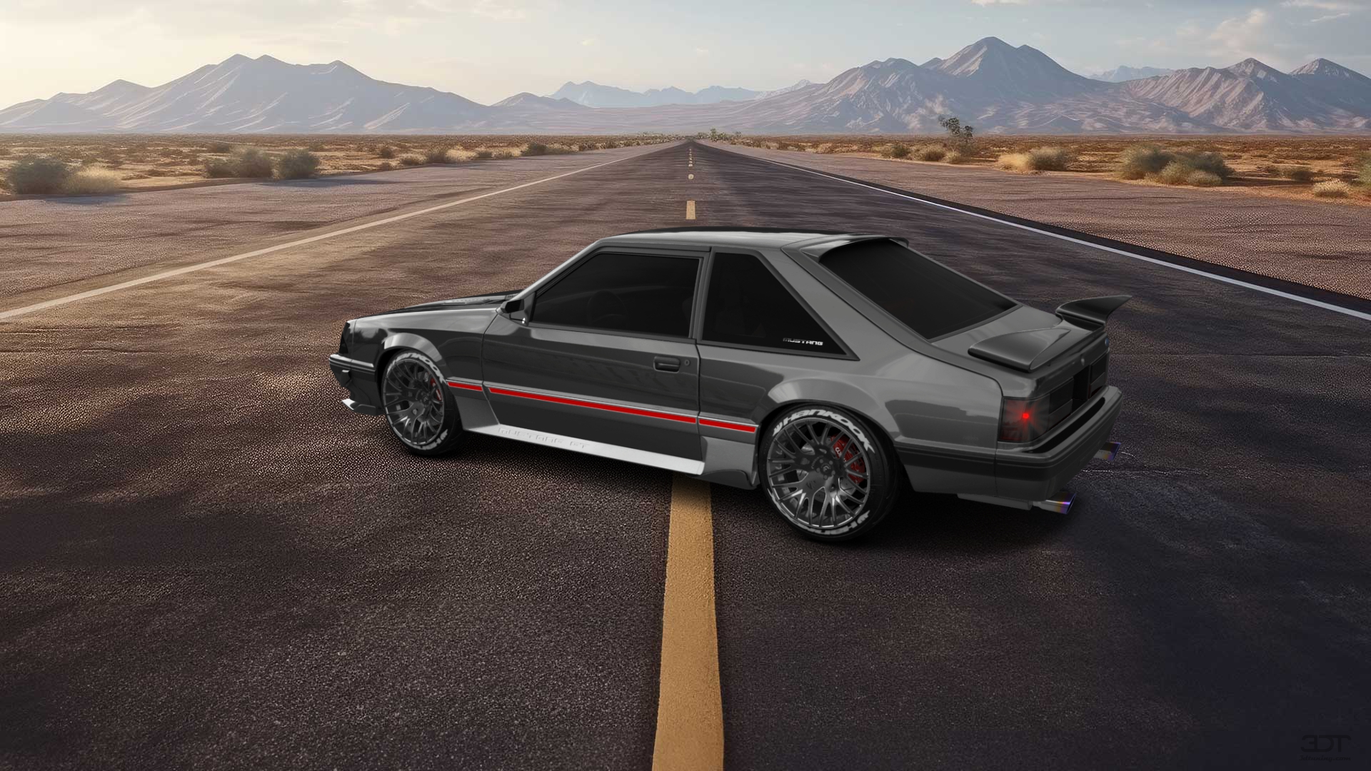 Ford Mustang 3 Door Hatchback 1988 tuning