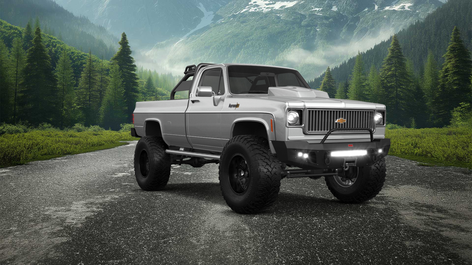 Chevrolet Silverado C-10 2 Door pickup truck 1973