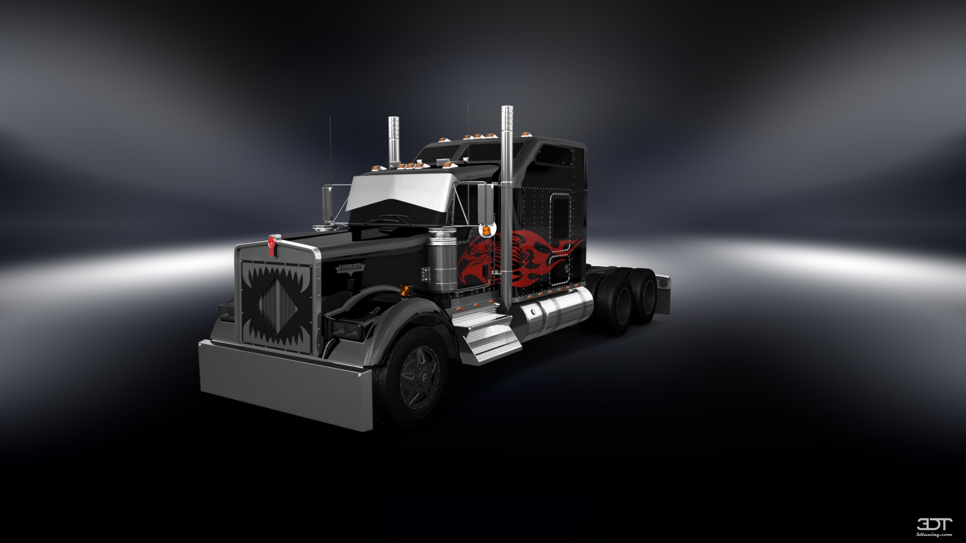 Kenworth W900 Sleeper Cab Truck 2015 tuning