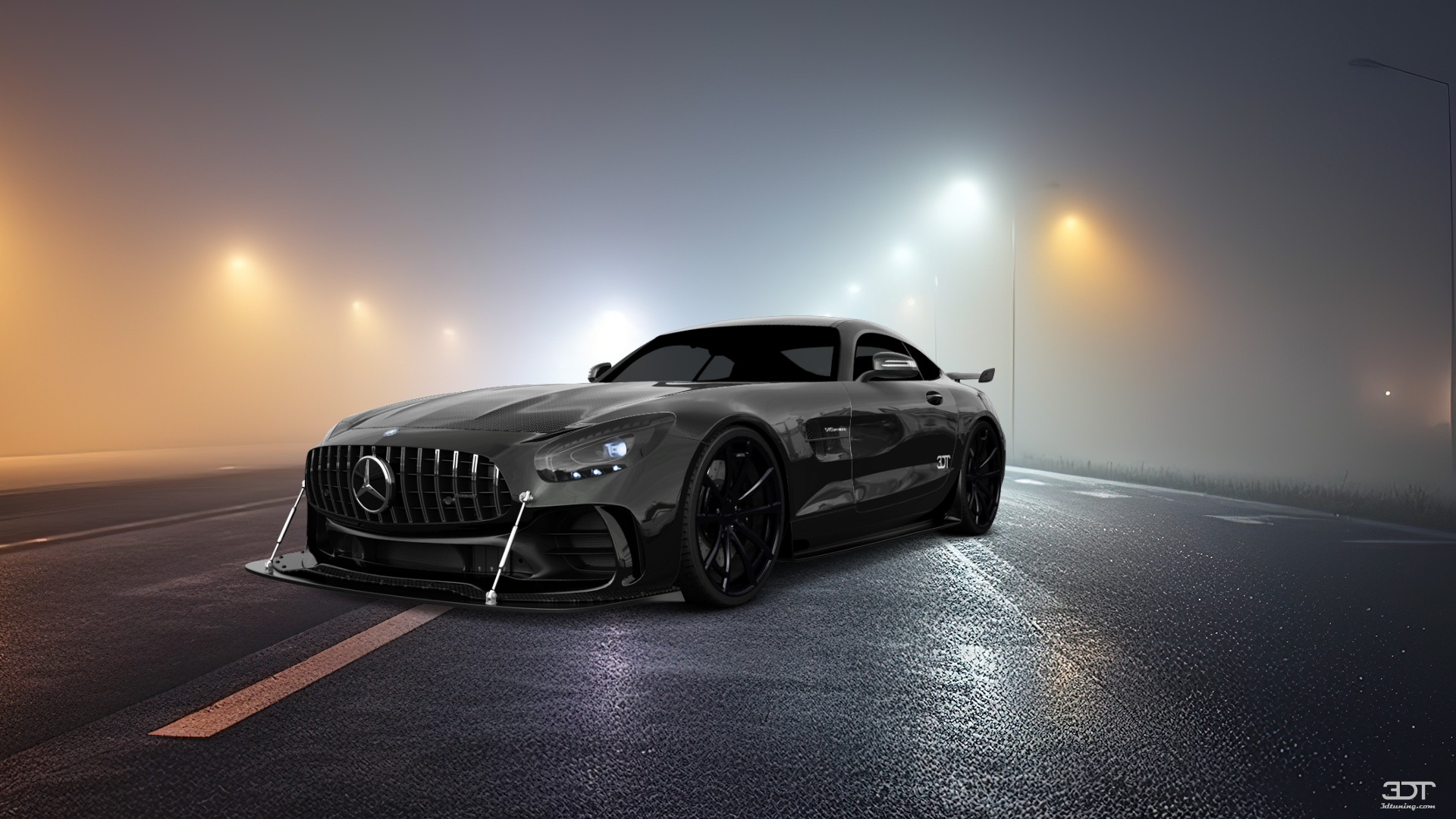 Mercedes AMG GT 2 door fastback coupe 2016