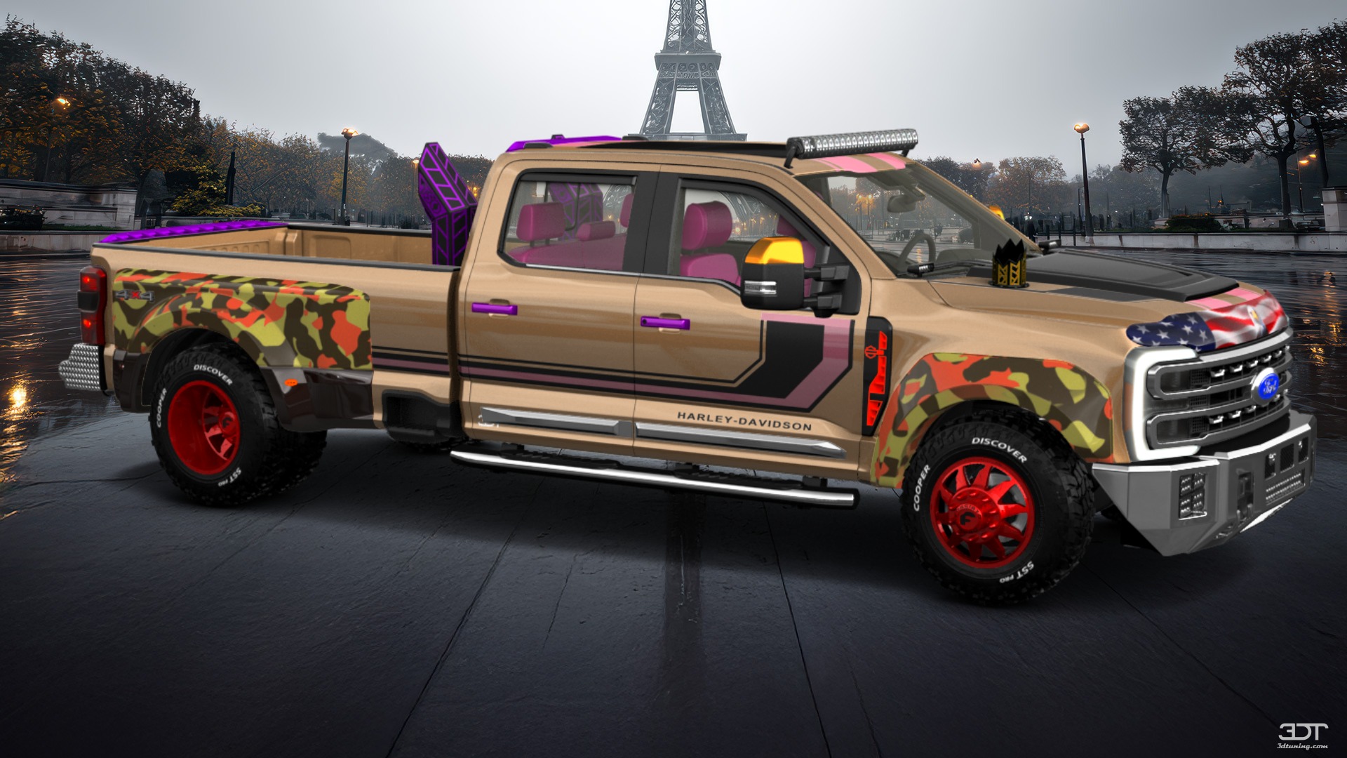 Ford F-350 DRW Crew Cab 4 Door pickup truck 2023 tuning