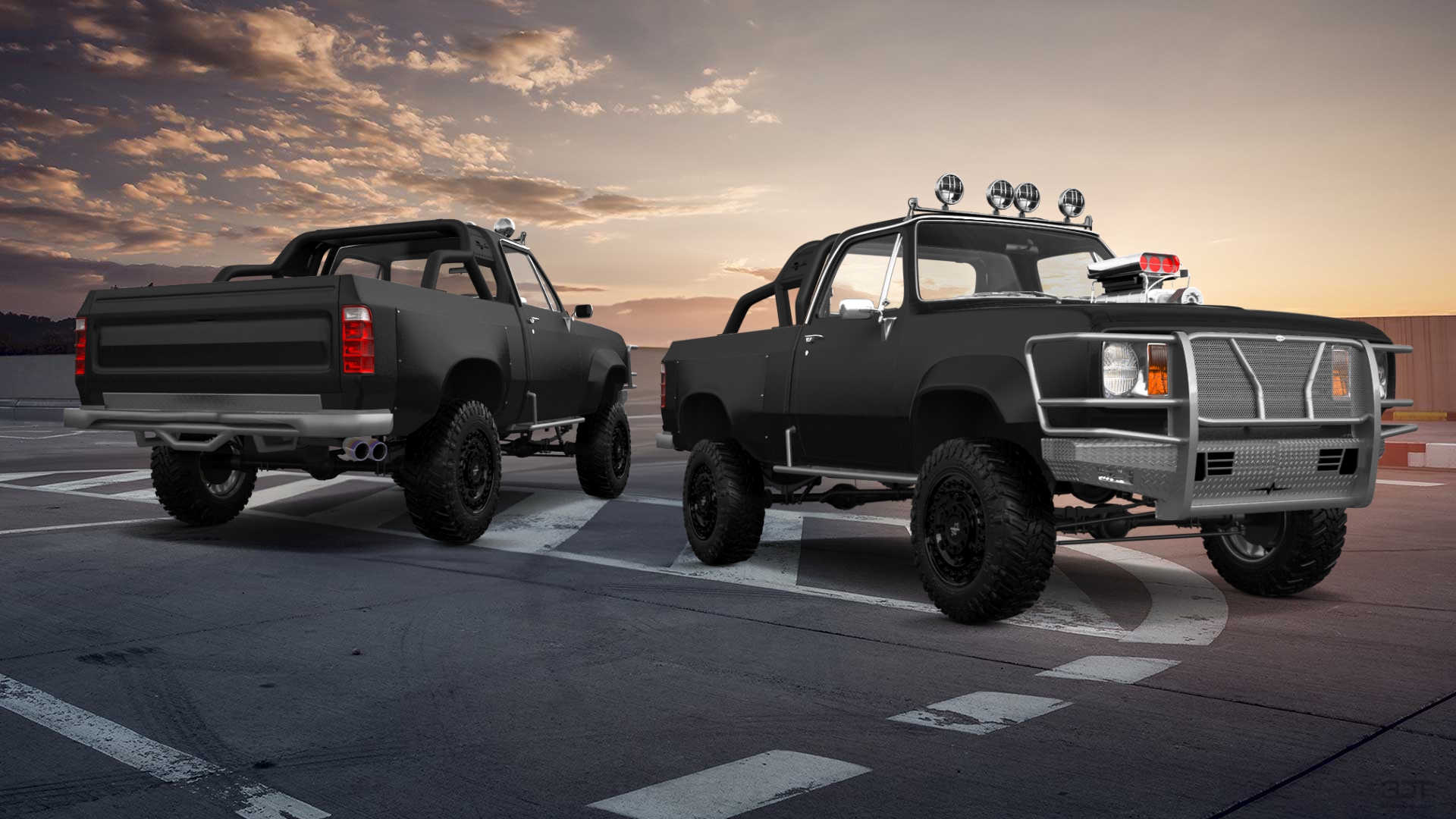 Dodge Power Wagon W200 2 Door pickup truck 1977