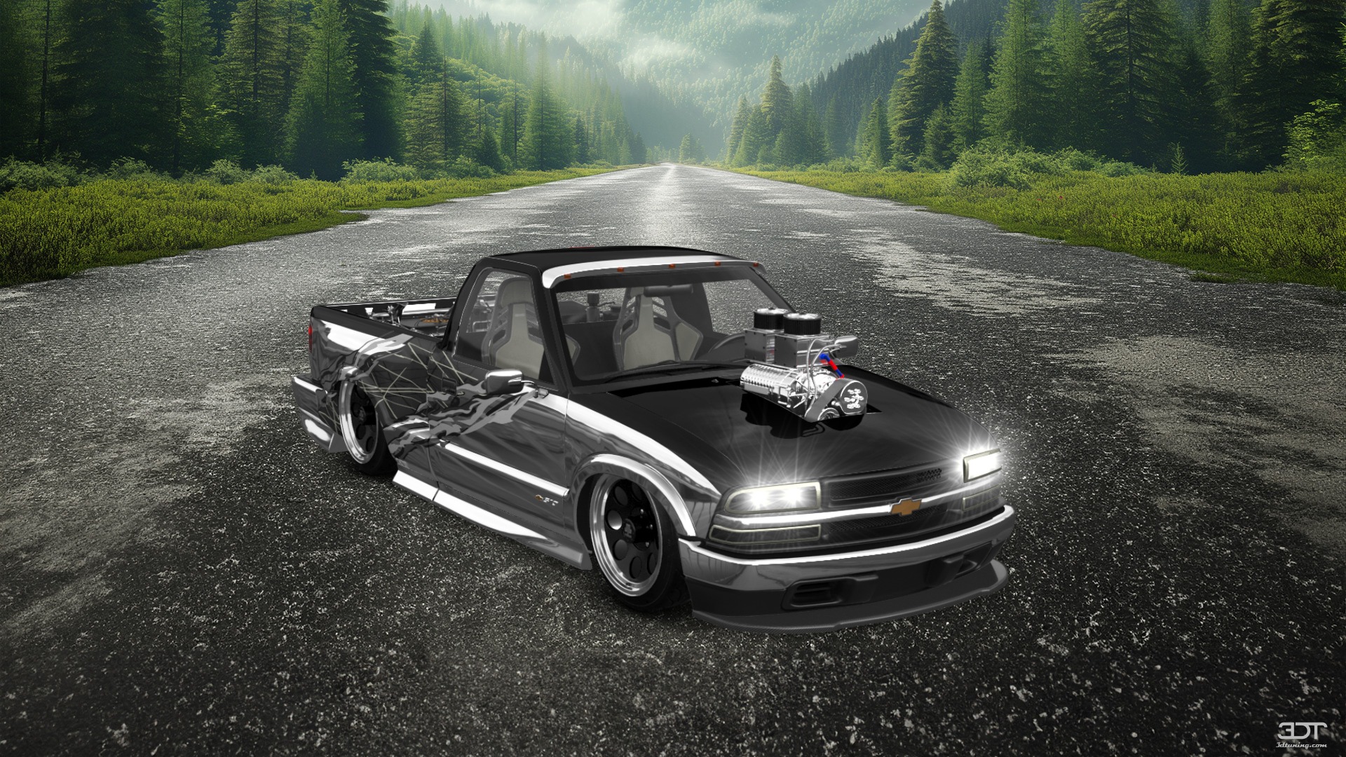 Chevrolet S-10 Stepside 2 Door pickup truck 1999