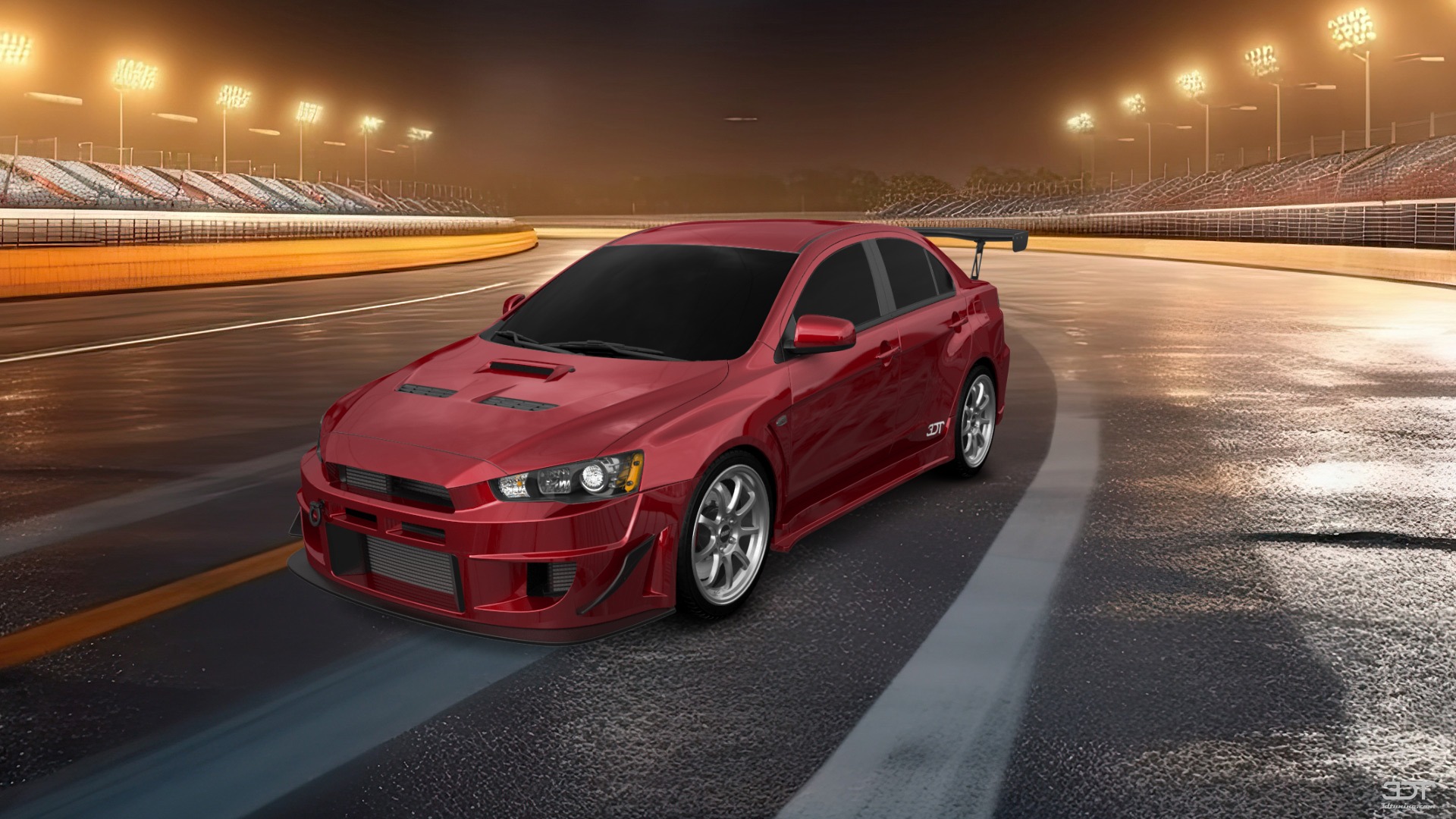 Mitsubishi Lancer Evolution X Sedan 2008