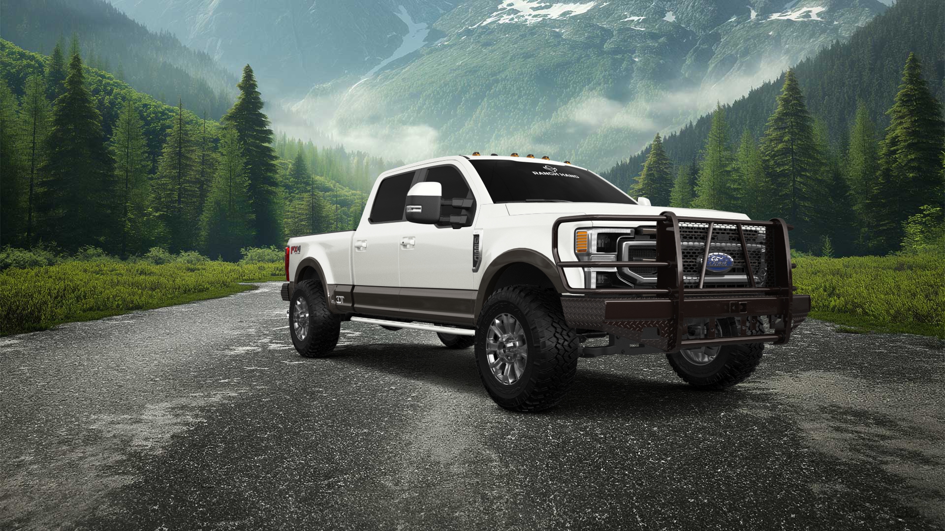 Ford F-250 4 Door pickup truck 2021