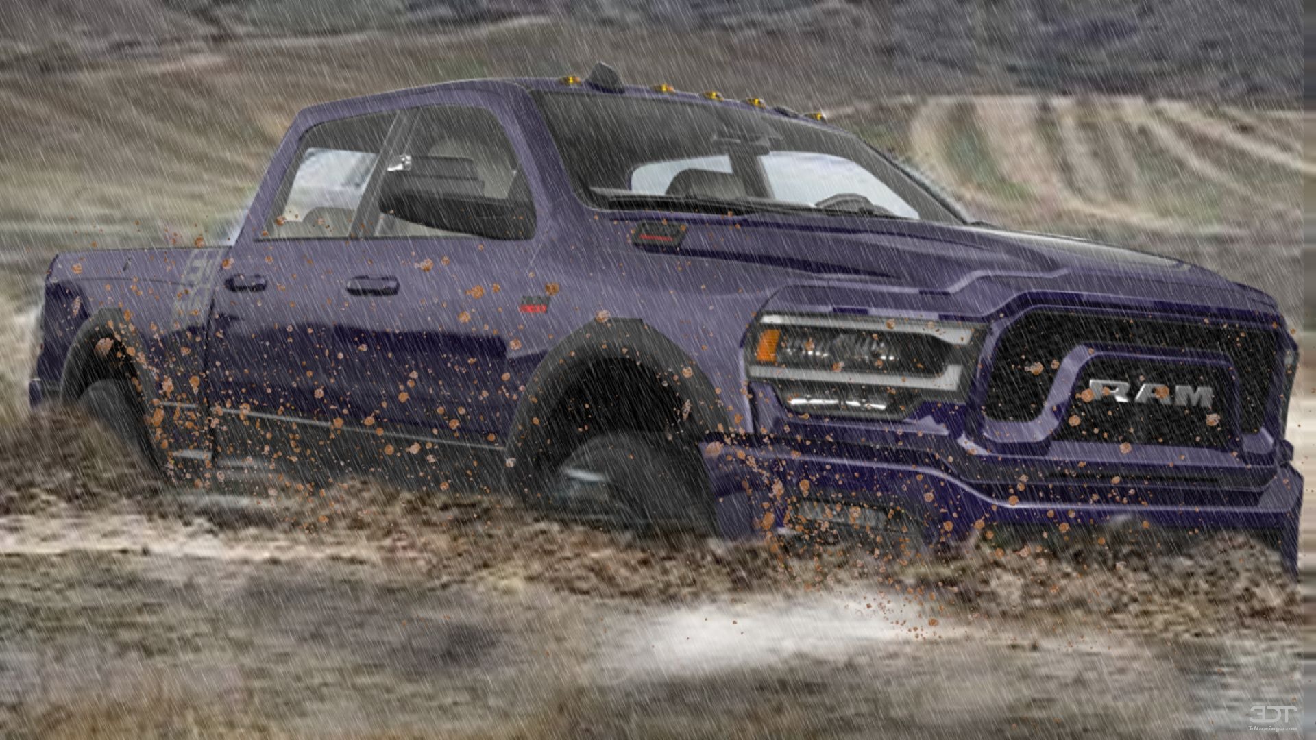 Dodge Ram 2500 4 Door pickup truck 2020 tuning
