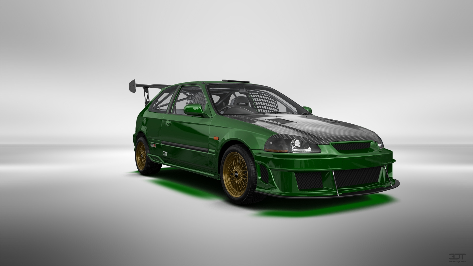 Honda Civic 3 Door Hatchback 1997 tuning