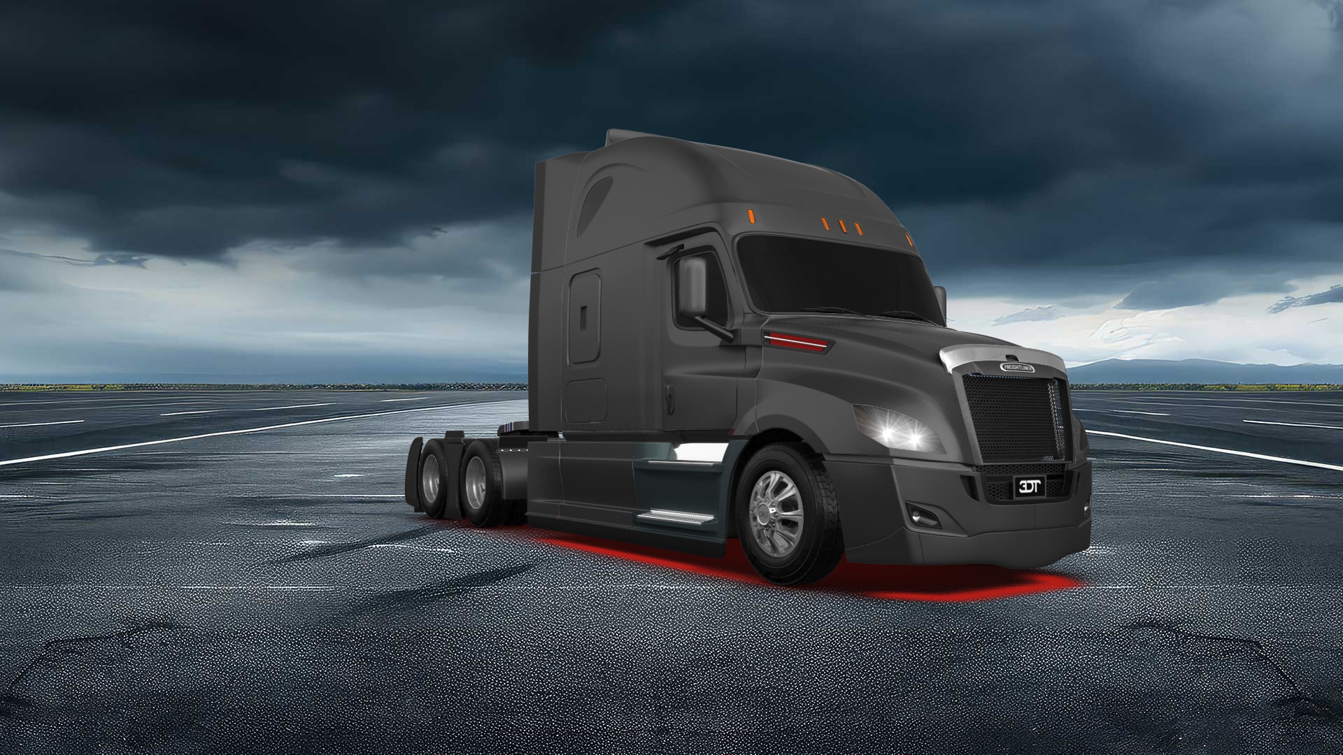 Freightliner Cascadia Sleeper Cab Truck 2018 tuning