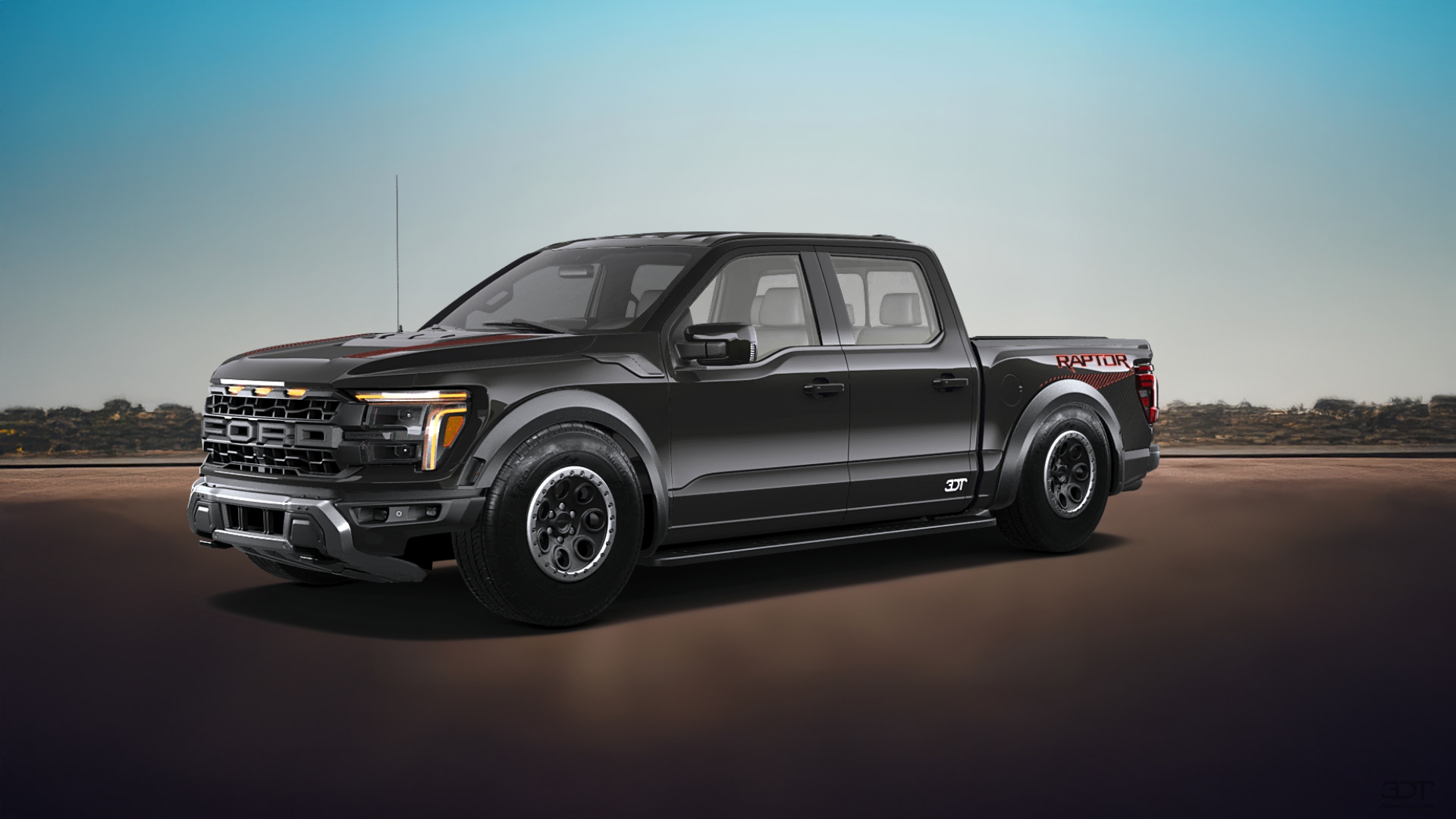 Ford F-150 Raptor 4 Door pickup truck 2024 tuning