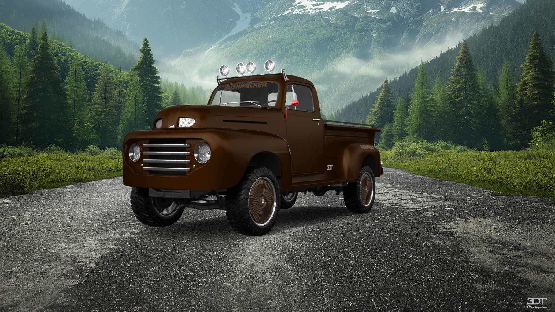 Ford F1 2 Door pickup truck 1949 tuning