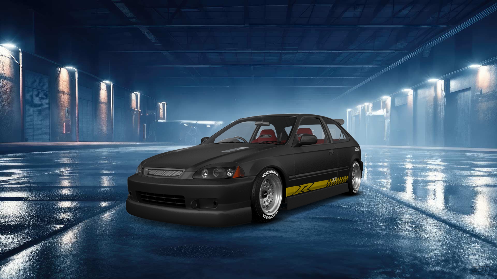 Honda Civic 3 Door Hatchback 1997 tuning