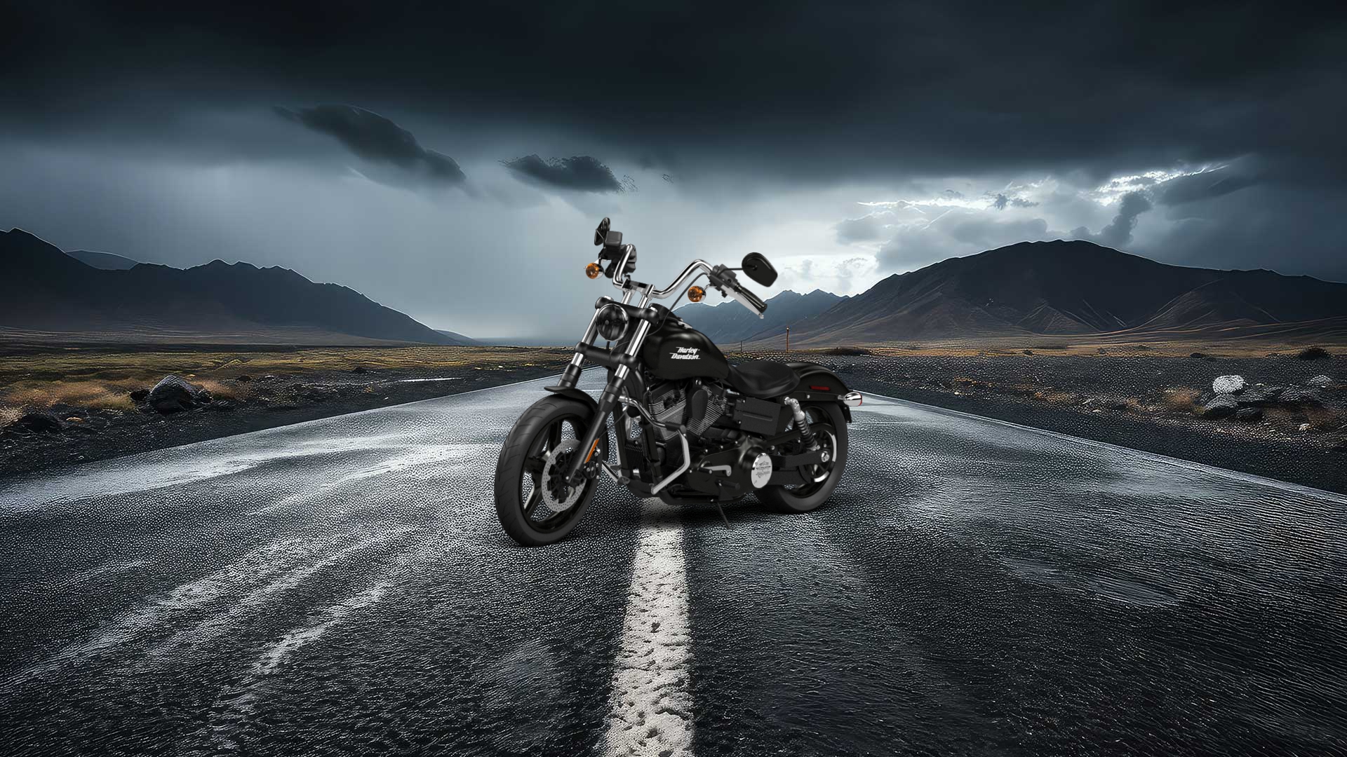 Harley-Davidson Dyna Street Bob Cruiser 2015
