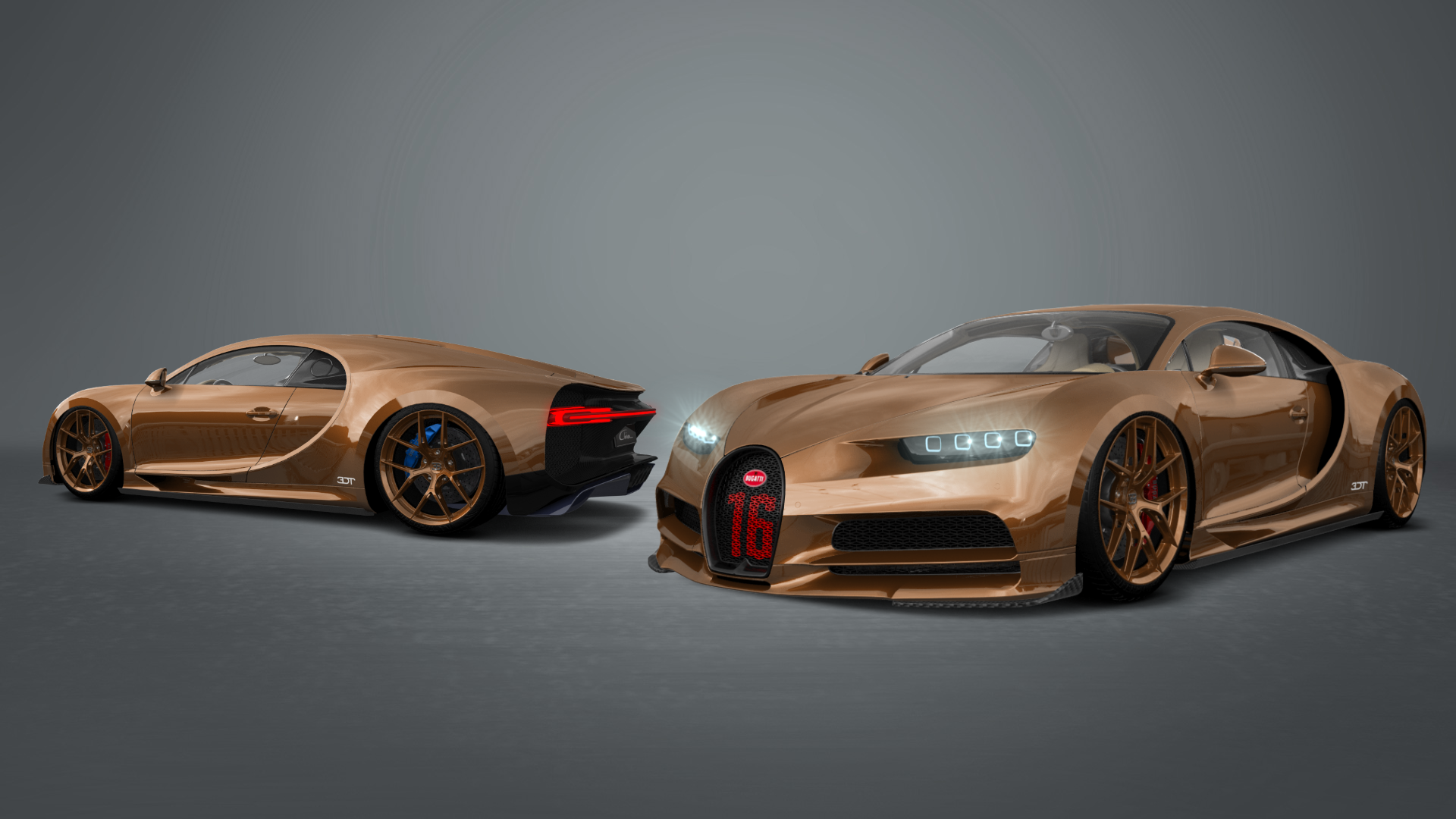 Bugatti Chiron 2 Door Coupe 2016 tuning