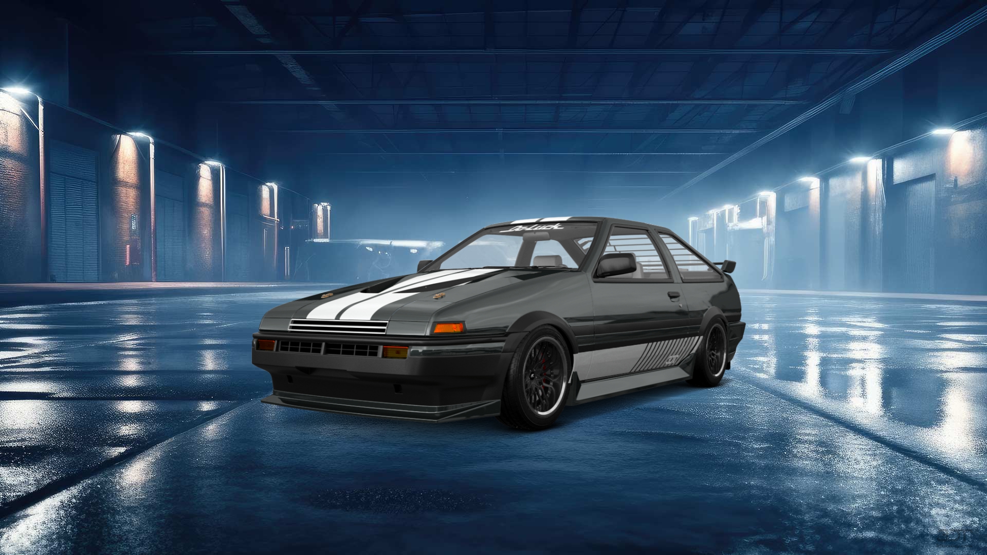 Toyota AE86 3 Door Hatchback 1985 tuning