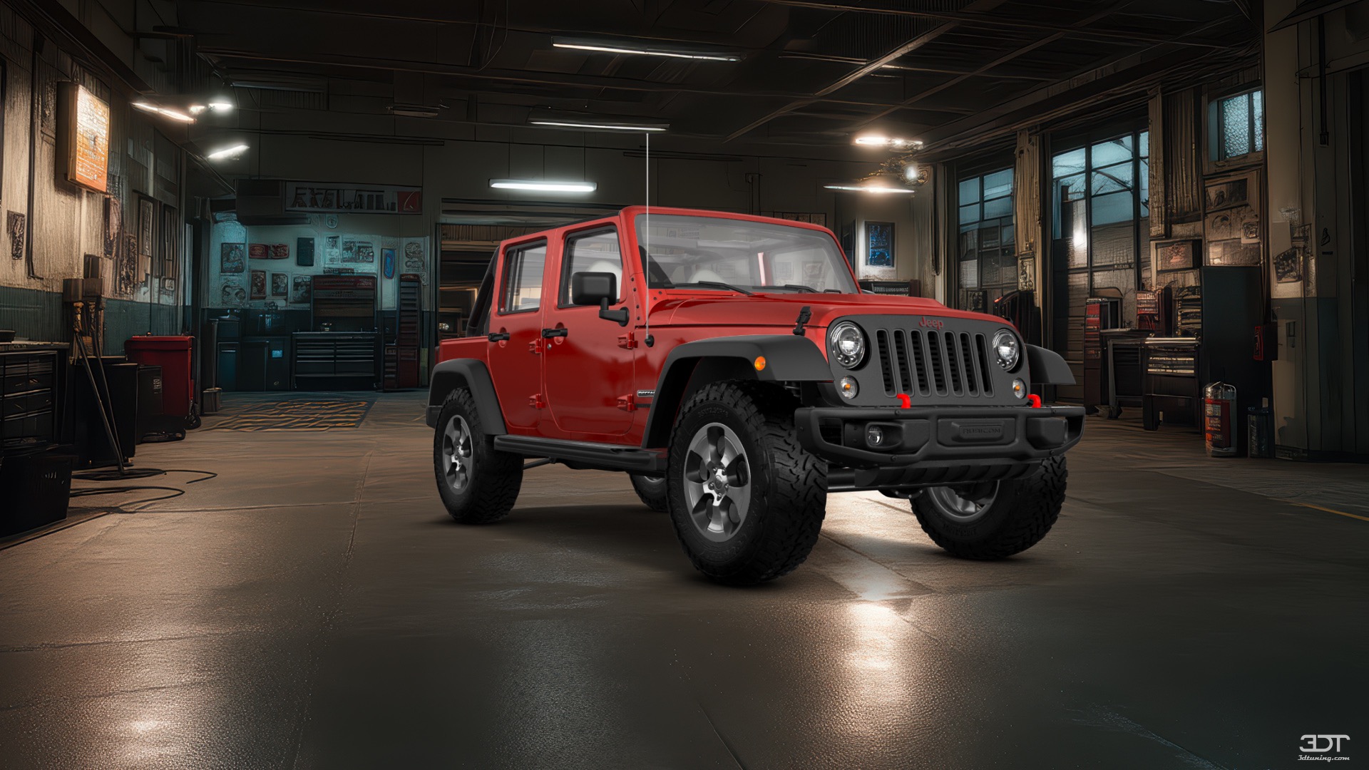 Jeep Wrangler Unlimited JK Rubicon Recon 4 Door SUV 2017 tuning