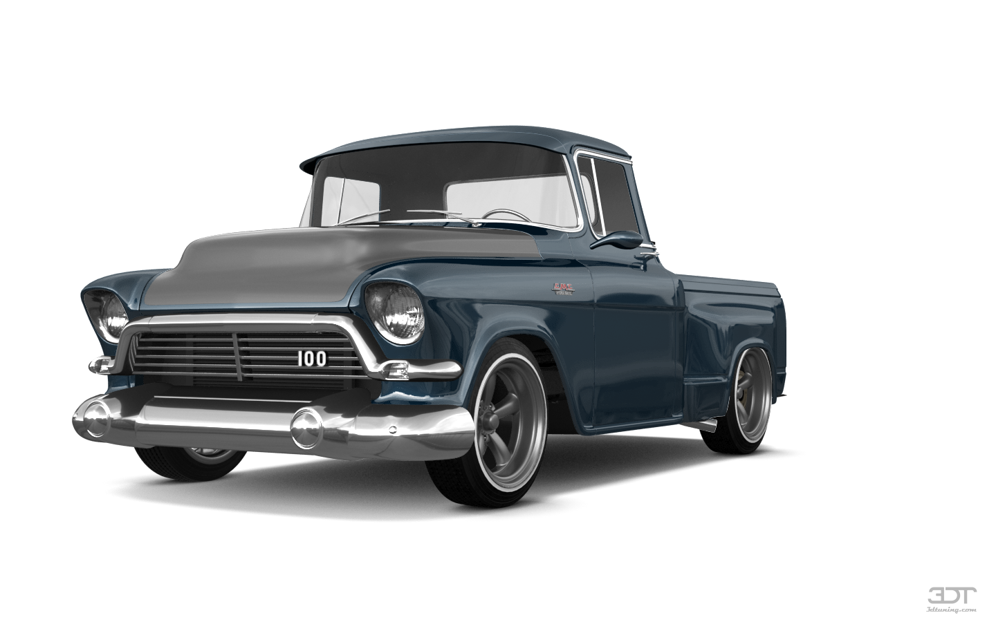 GMC 100 Stepside 2 Door pickup truck 1957 tuning