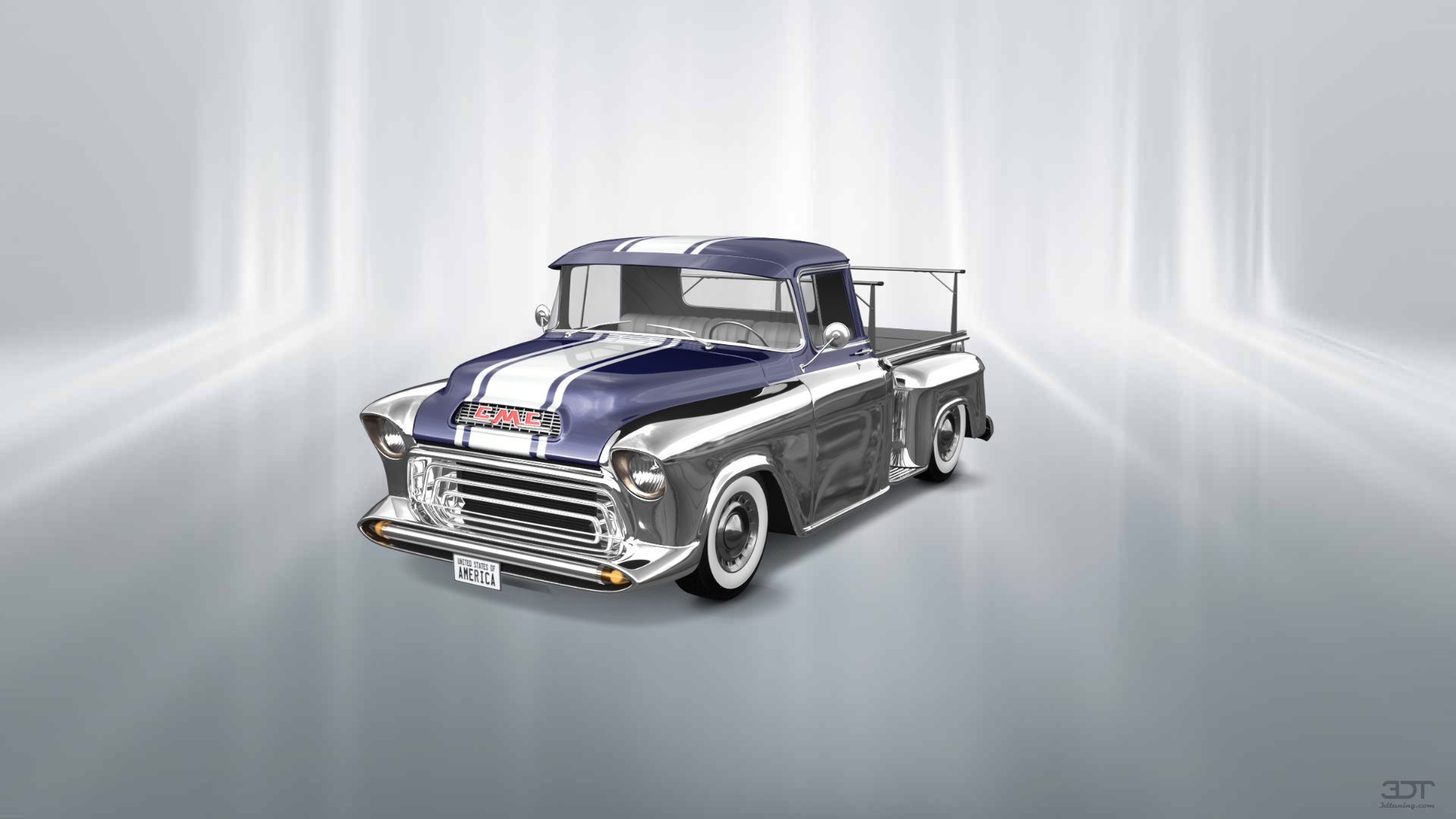 GMC 100 Stepside 2 Door pickup truck 1957 tuning