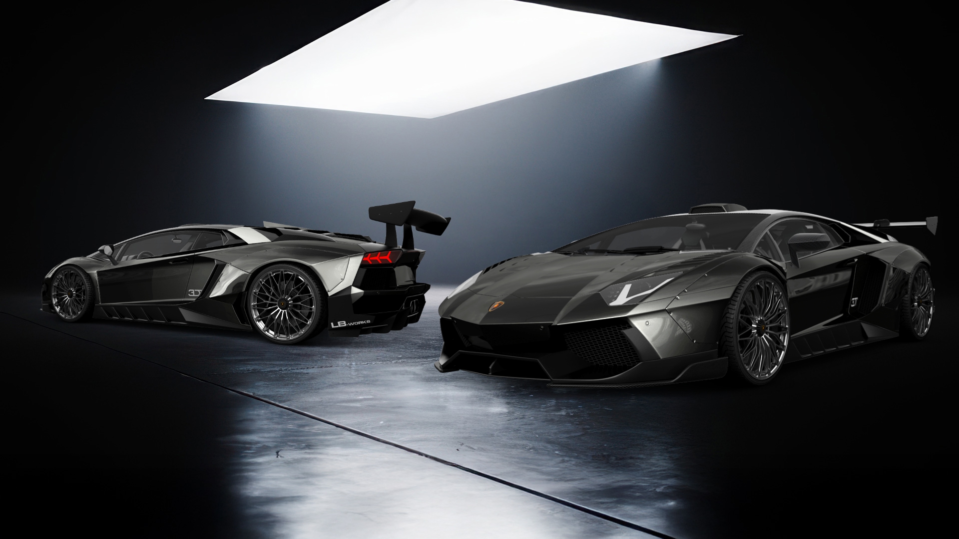 Lamborghini Aventador 2 Door Coupe 2012 tuning