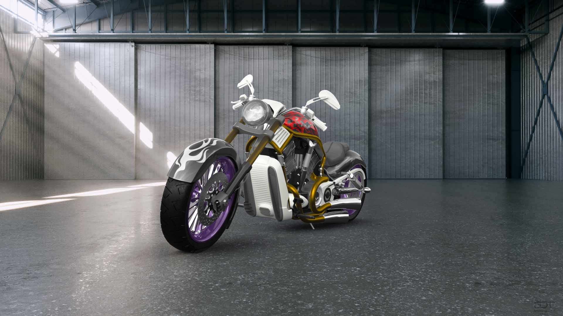 Harley-Davidson Custom Chopper Cruiser 2011