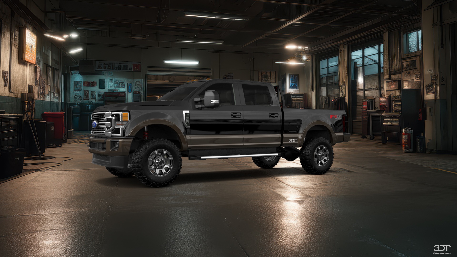 Ford F-250 4 Door pickup truck 2021 tuning