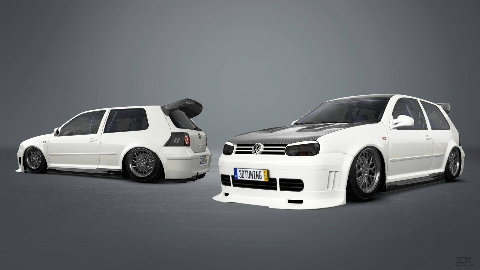 Volkswagen Golf 4 (mk4) 3 Door Hatchback 1997 tuning