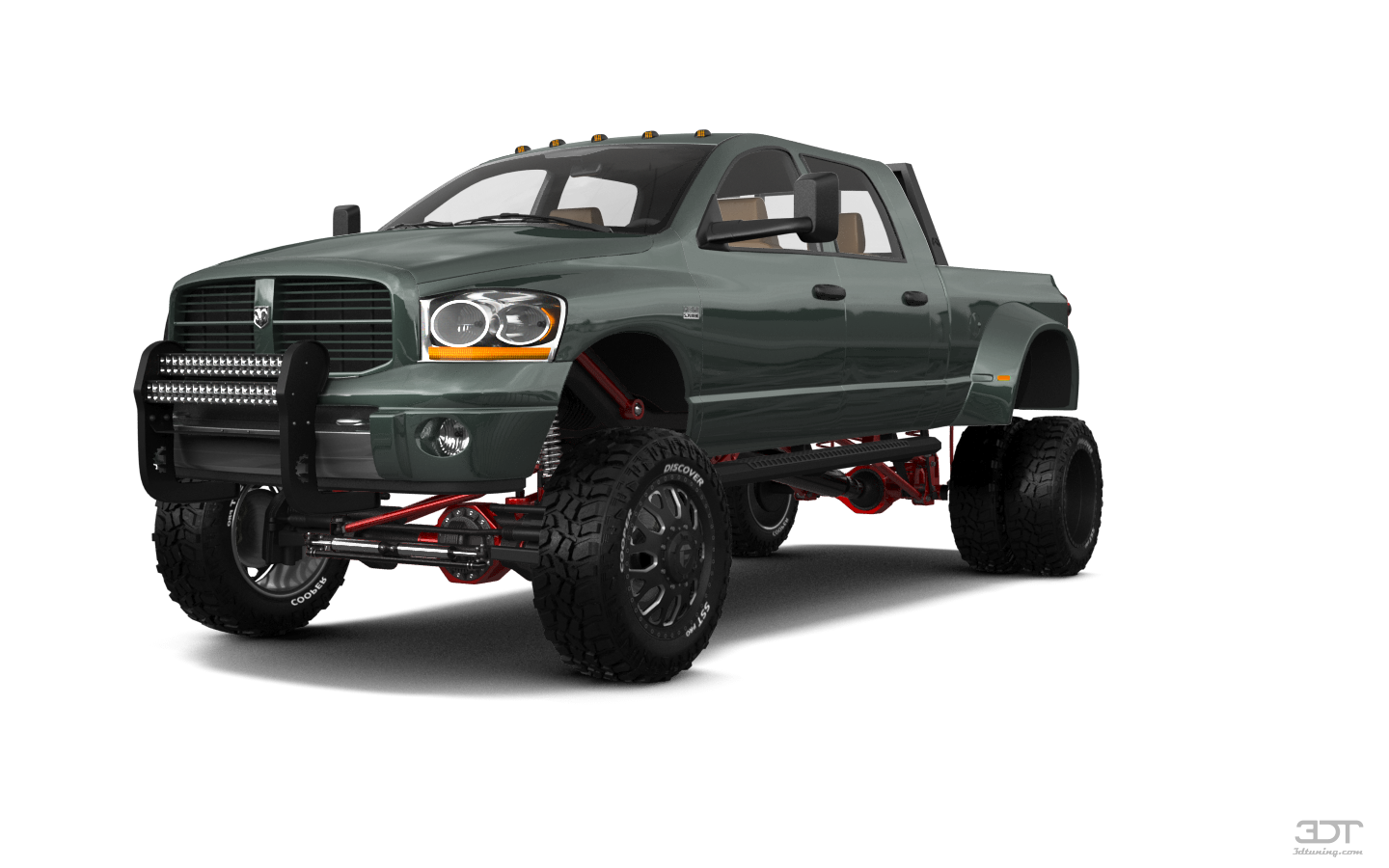 Dodge Ram 3500 Dually 4 Door pickup truck 2007