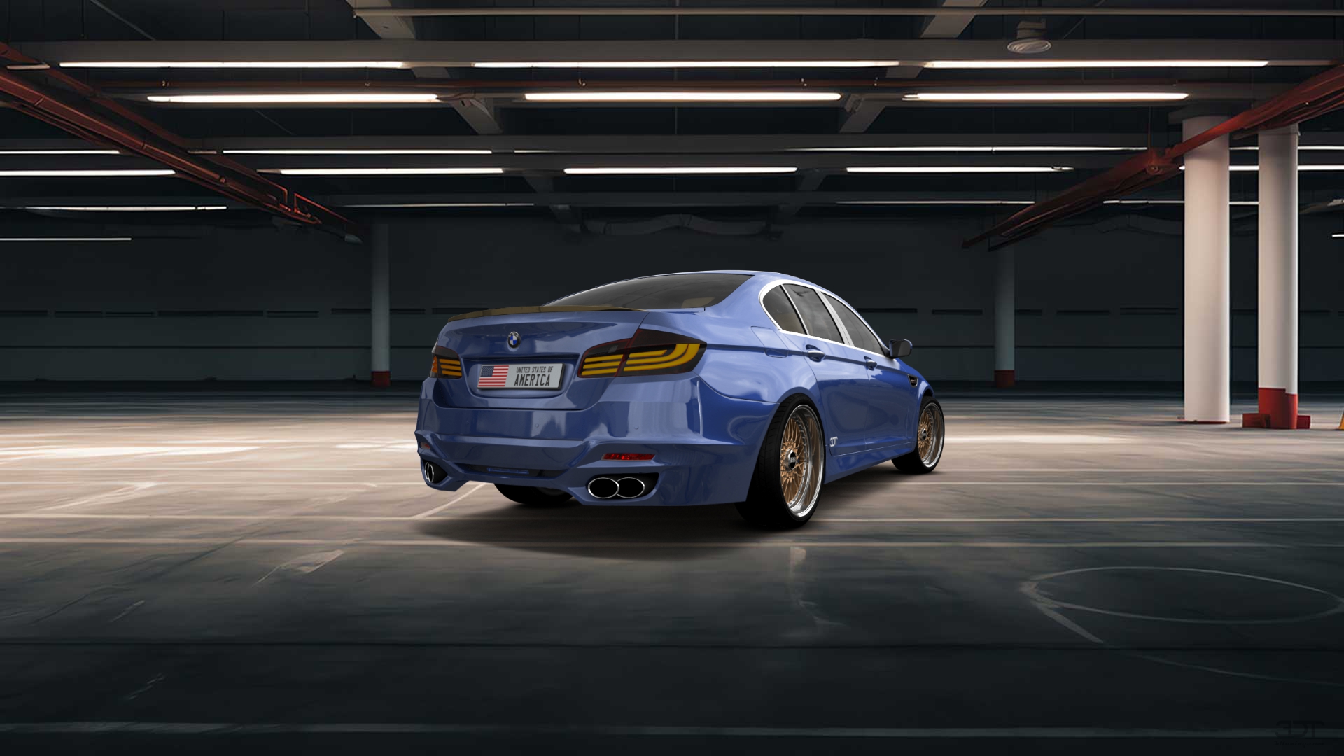 BMW 5 Series 4 Door Saloon 2011 Images