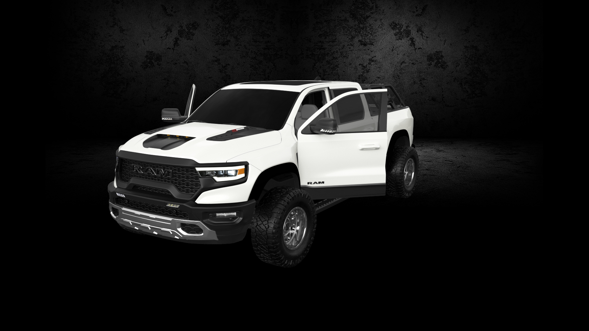 Dodge Ram 1500 TRX 4 Door pickup truck 2021 tuning