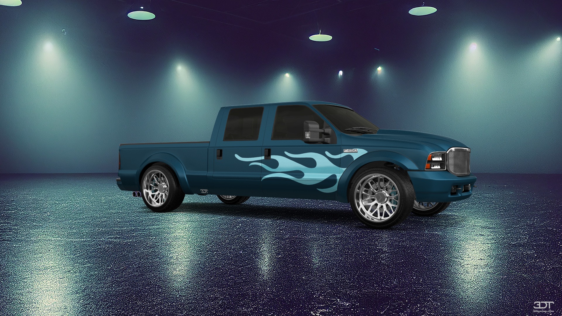 Ford F-250 Crew Cab 4 Door pickup truck 1999