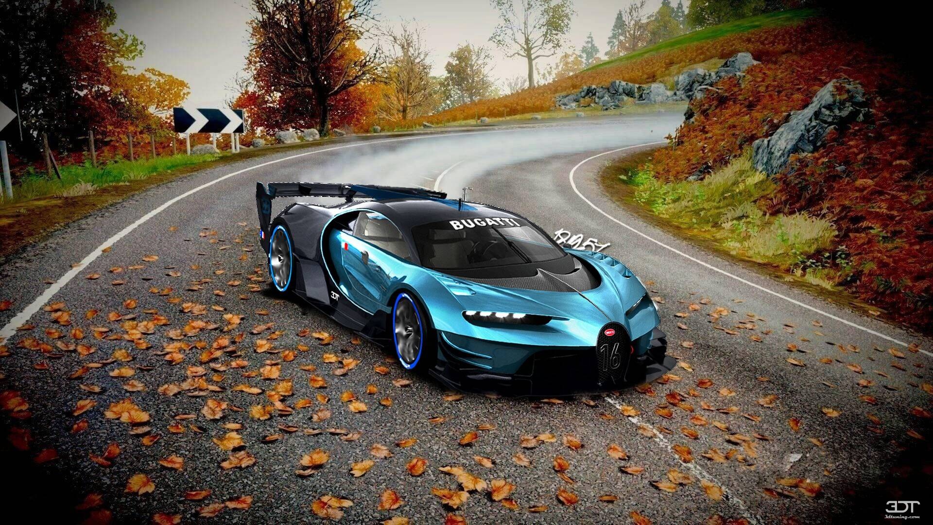 Bugatti Vision GT Supercar 2015 tuning