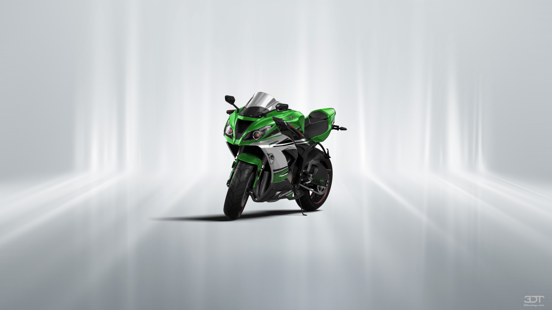 Tuning Kawasaki Ninja ZX 6R Sport Bike 2015