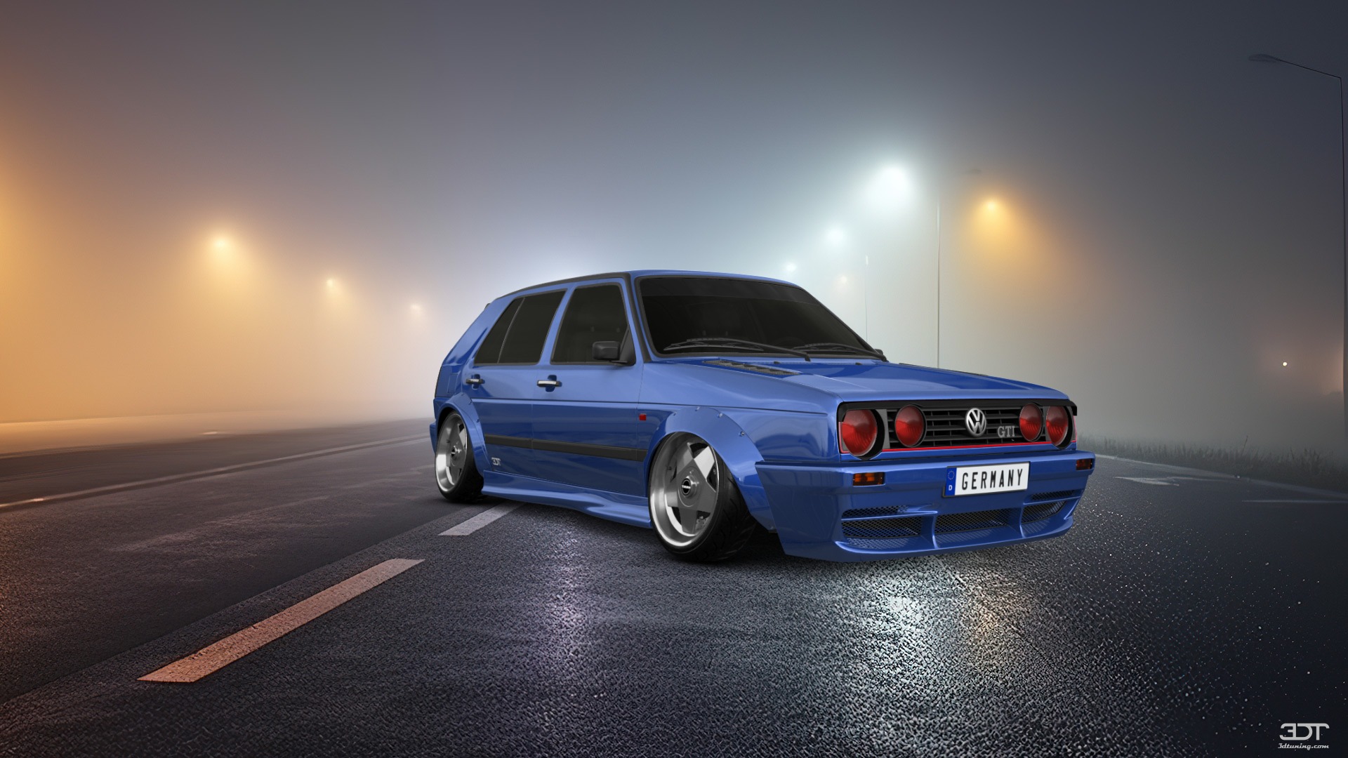Volkswagen Golf Mk2 5 Door Hatchback 1983 tuning