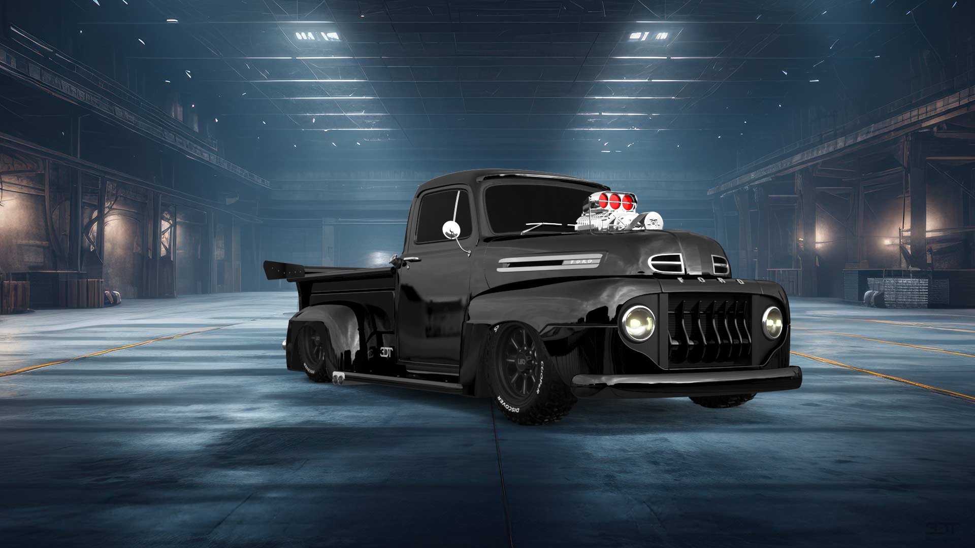 Ford F1 2 Door pickup truck 1949 tuning