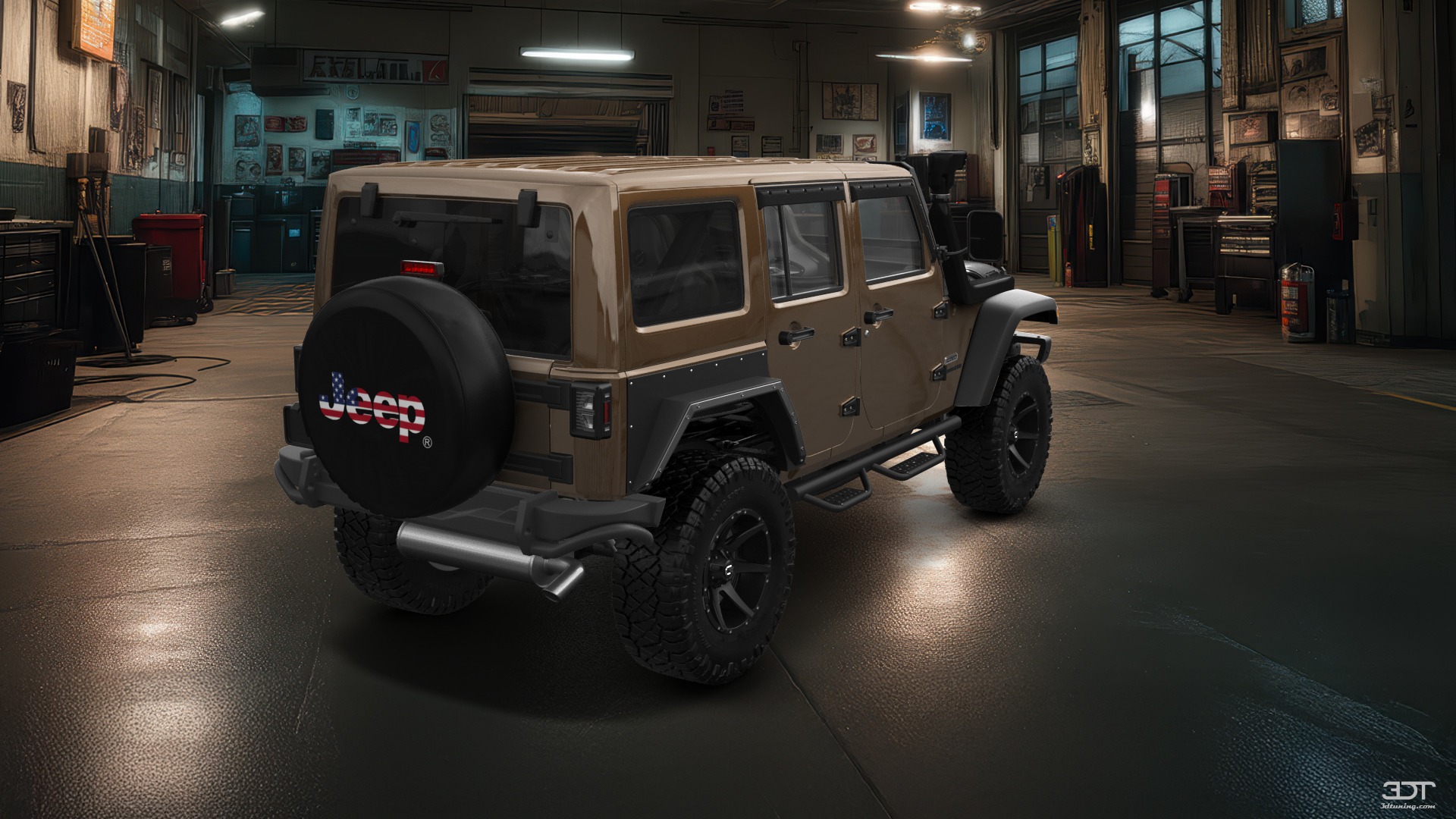 Jeep Wrangler Unlimited JK Rubicon Recon 4 Door SUV 2017 tuning
