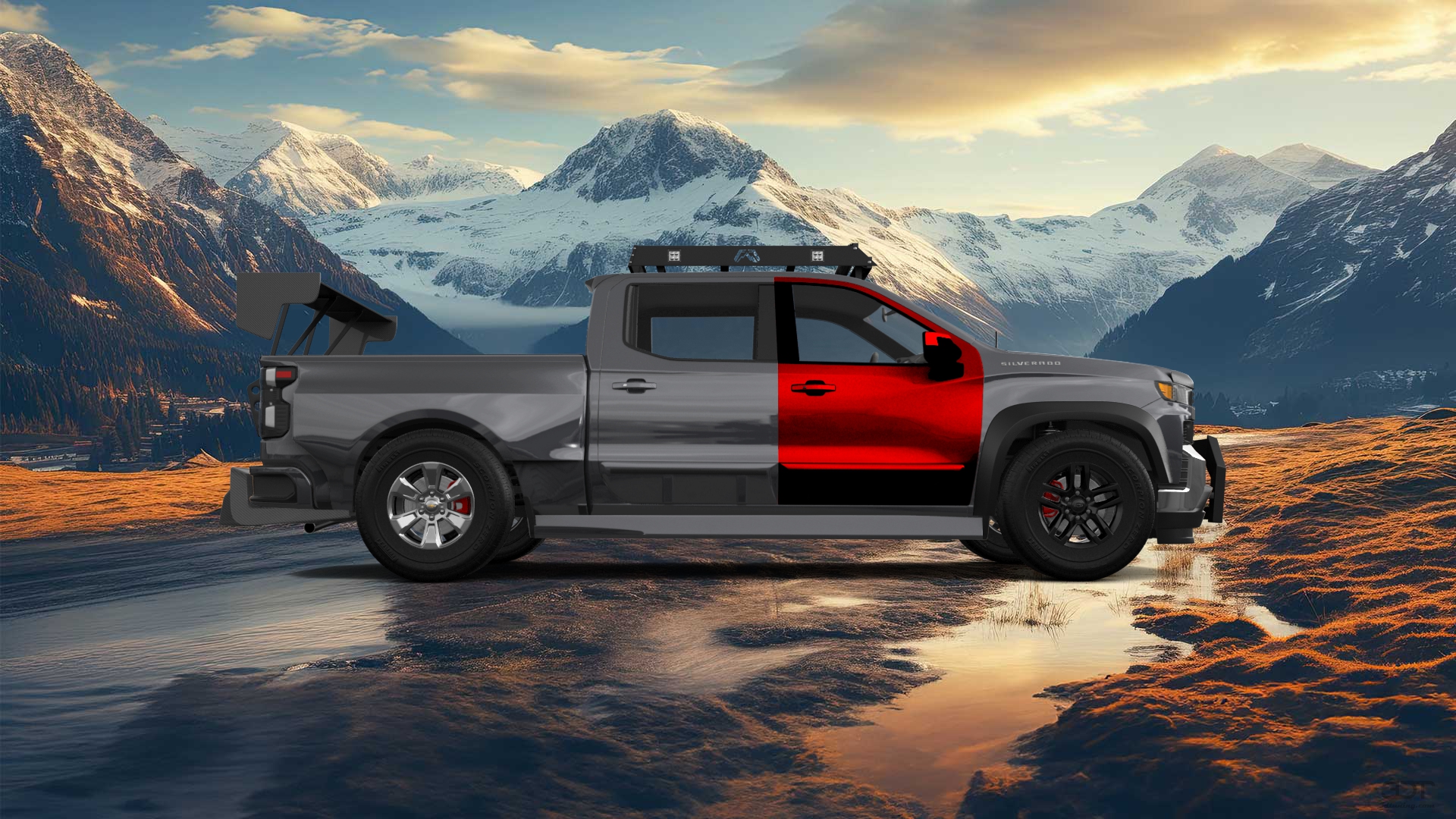 Chevrolet Silverado 1500 4 Door pickup truck 2019 tuning