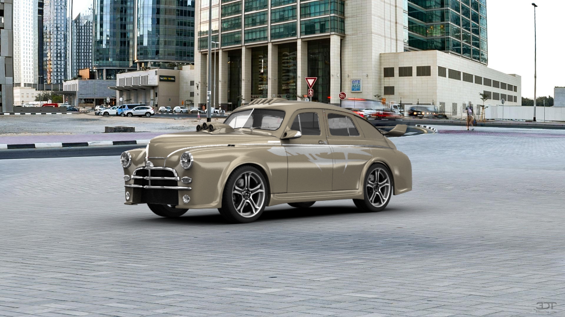 GAZ M20 Pobeda Fastback 1950 tuning