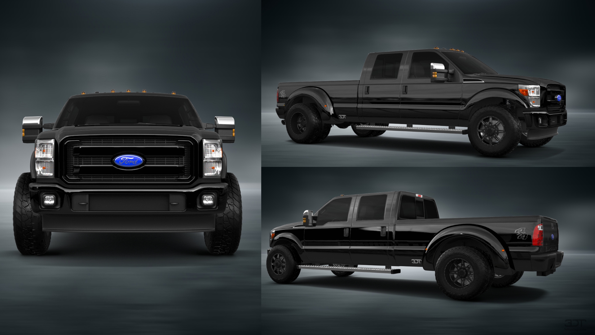 Ford F-350 DRW 4 Door pickup truck 2013 tuning