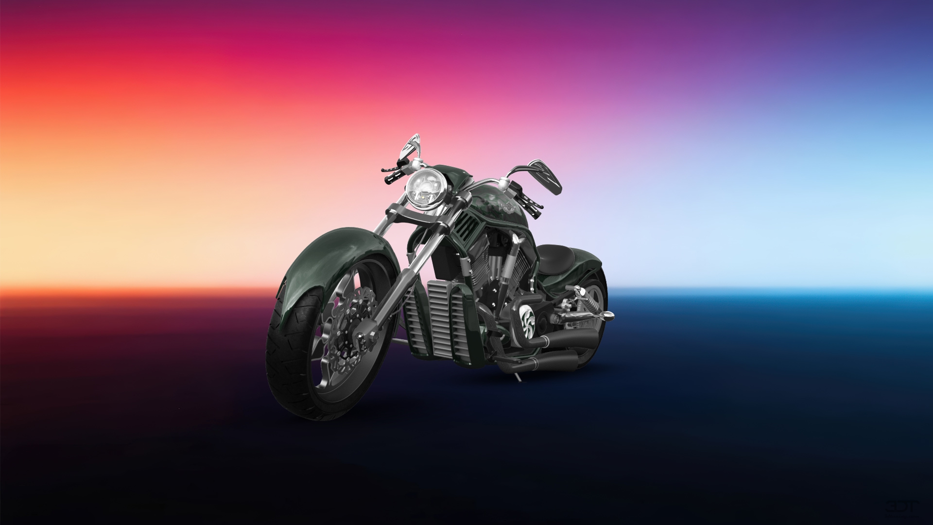 Harley-Davidson Custom Chopper Cruiser 2011 tuning