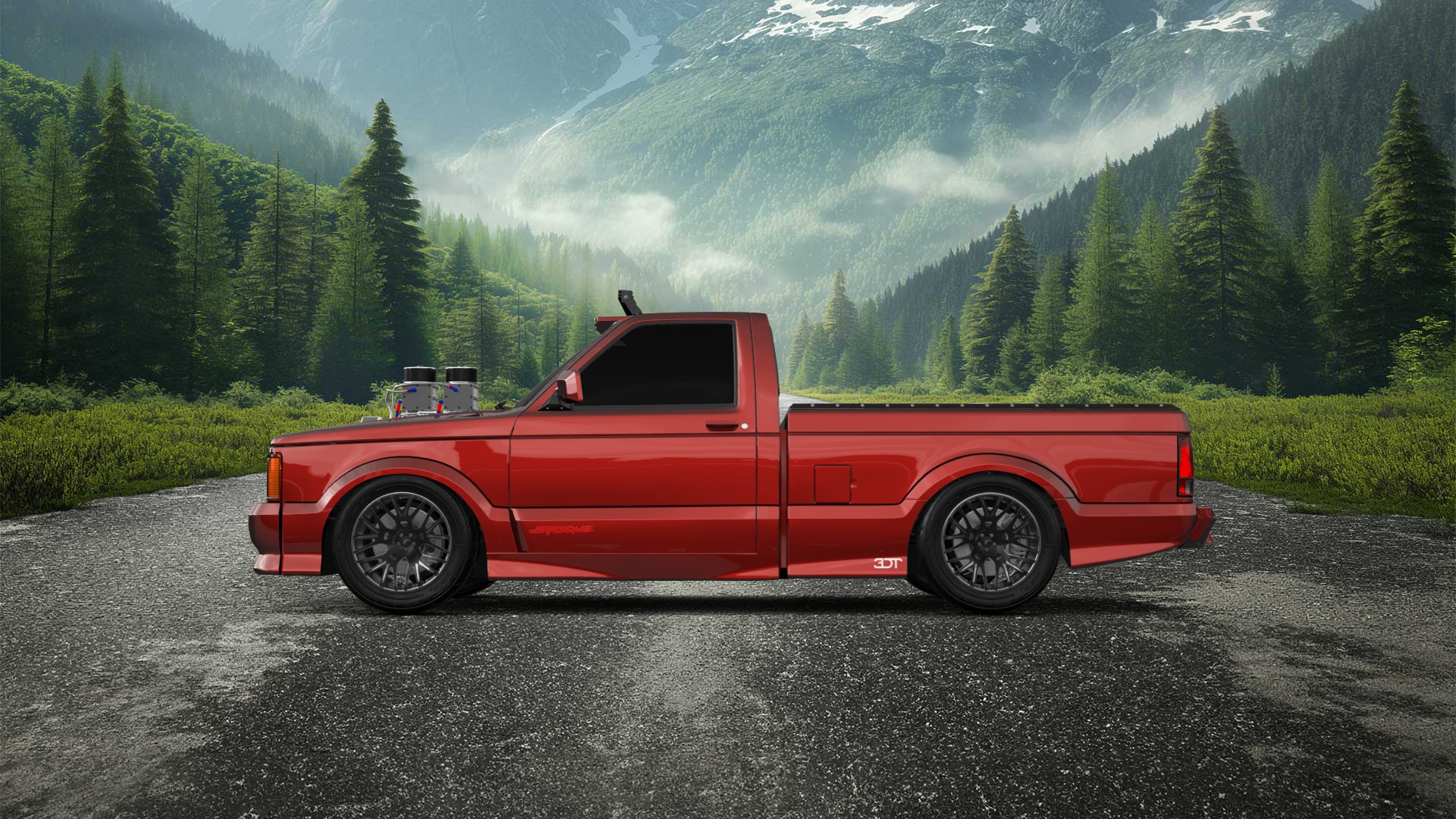GMC Syclone 2 Door pickup truck 1991