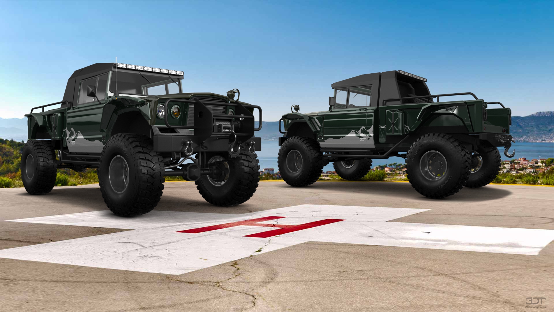 Jeep Kaiser M715 2 Door pickup truck 1968 tuning