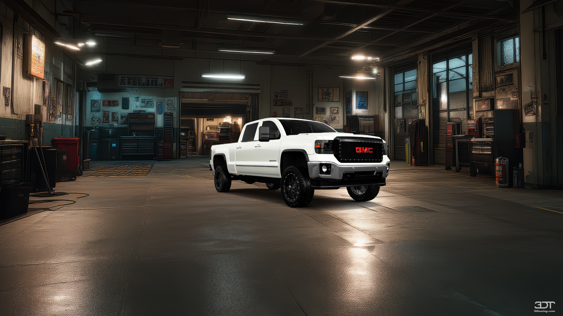 GMC Sierra 1500 Crew Cab 6.5ft box 4 Door Truck 2014 tuning