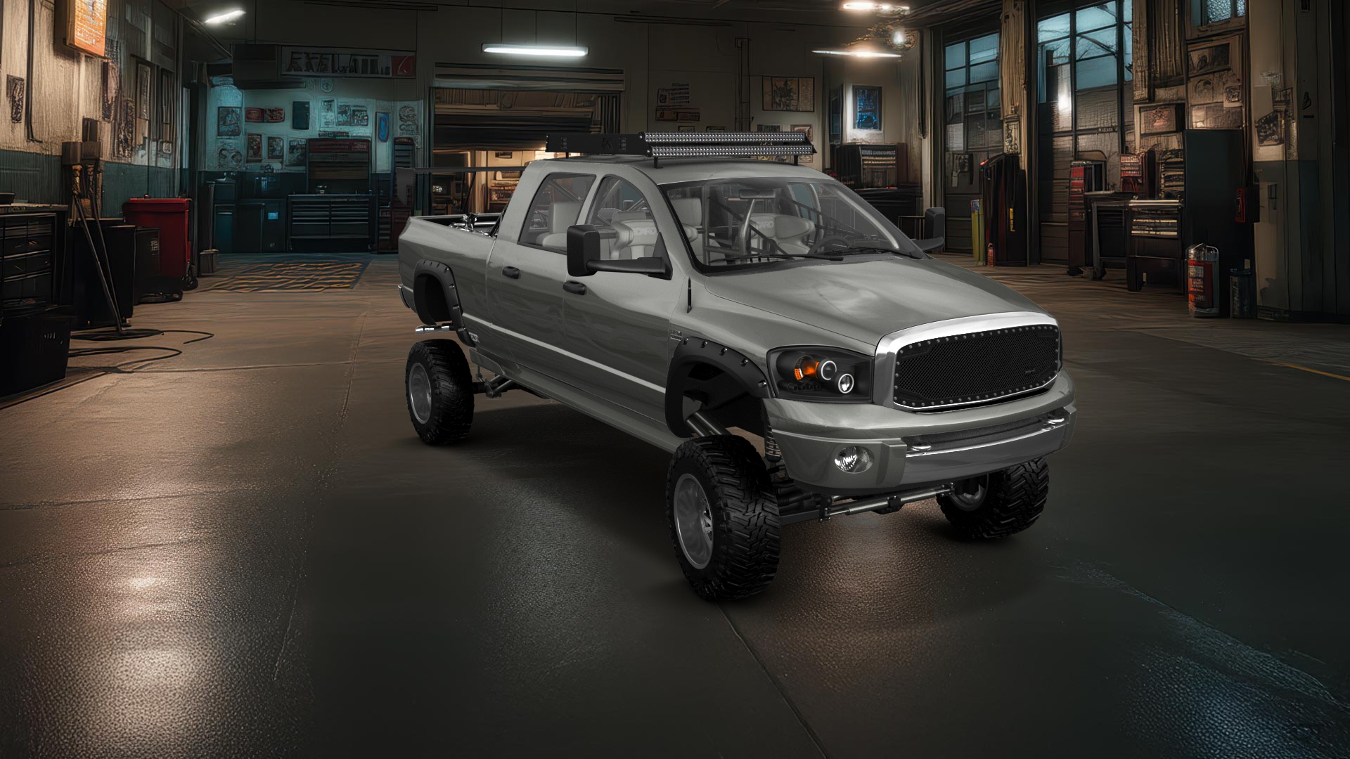 Dodge Ram 2500 4 Door pickup truck 2007 tuning