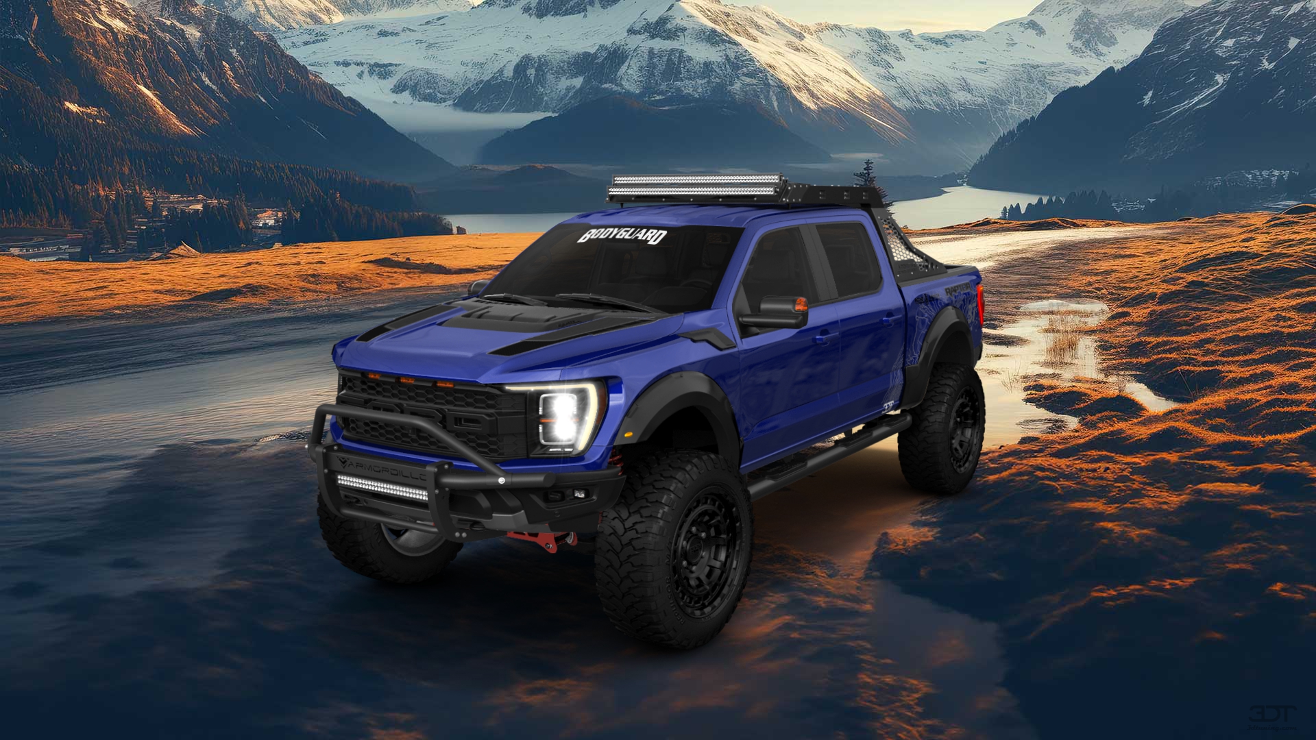 Ford F-150 Raptor 4 Door pickup truck 2021